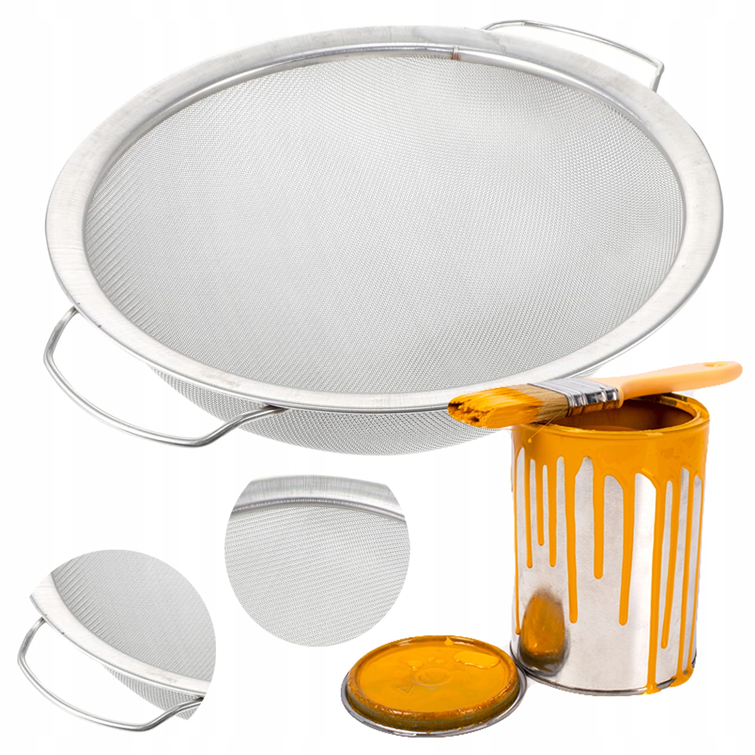 Rosfix SITO SITKO DO FILTRACJI FARB NA WIADRO FARBY AGREGAT MALARSKI – Niezbędne narzędzie dla każdego malarza