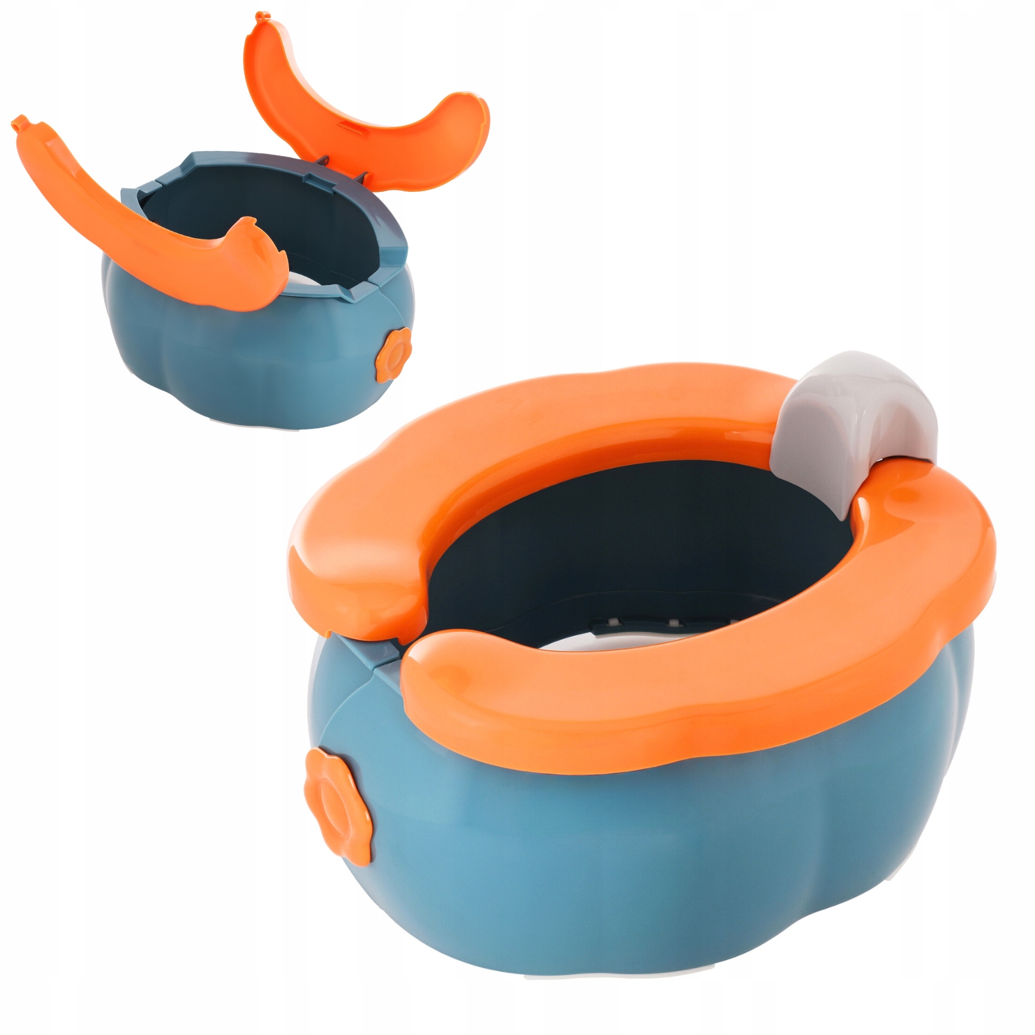 Nocnik turystyczny składany Banana Blue-Orange L – Idealny towarzysz podróży