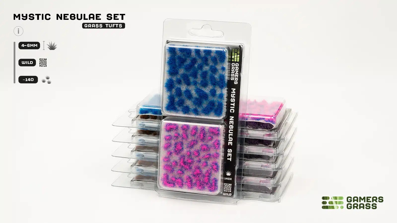 Gamers Grass: Set - Mystic Nebulae – Kosmiczna sceneria dla Twoich miniatur
