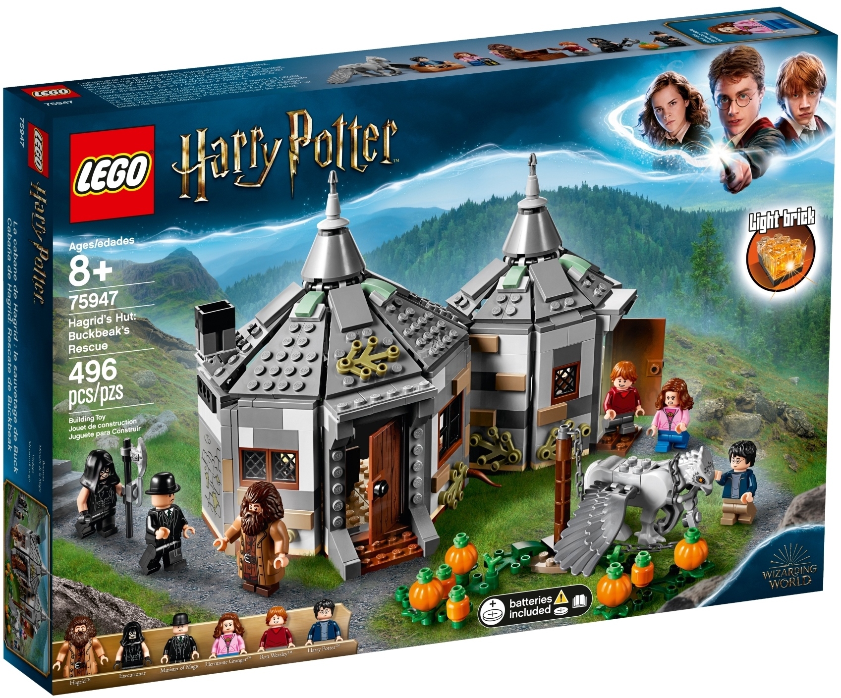Harry Potter Chatka Hagrida: na ratunek Hardodziobowi – Magiczna zabawa dla młodych czarodziejów