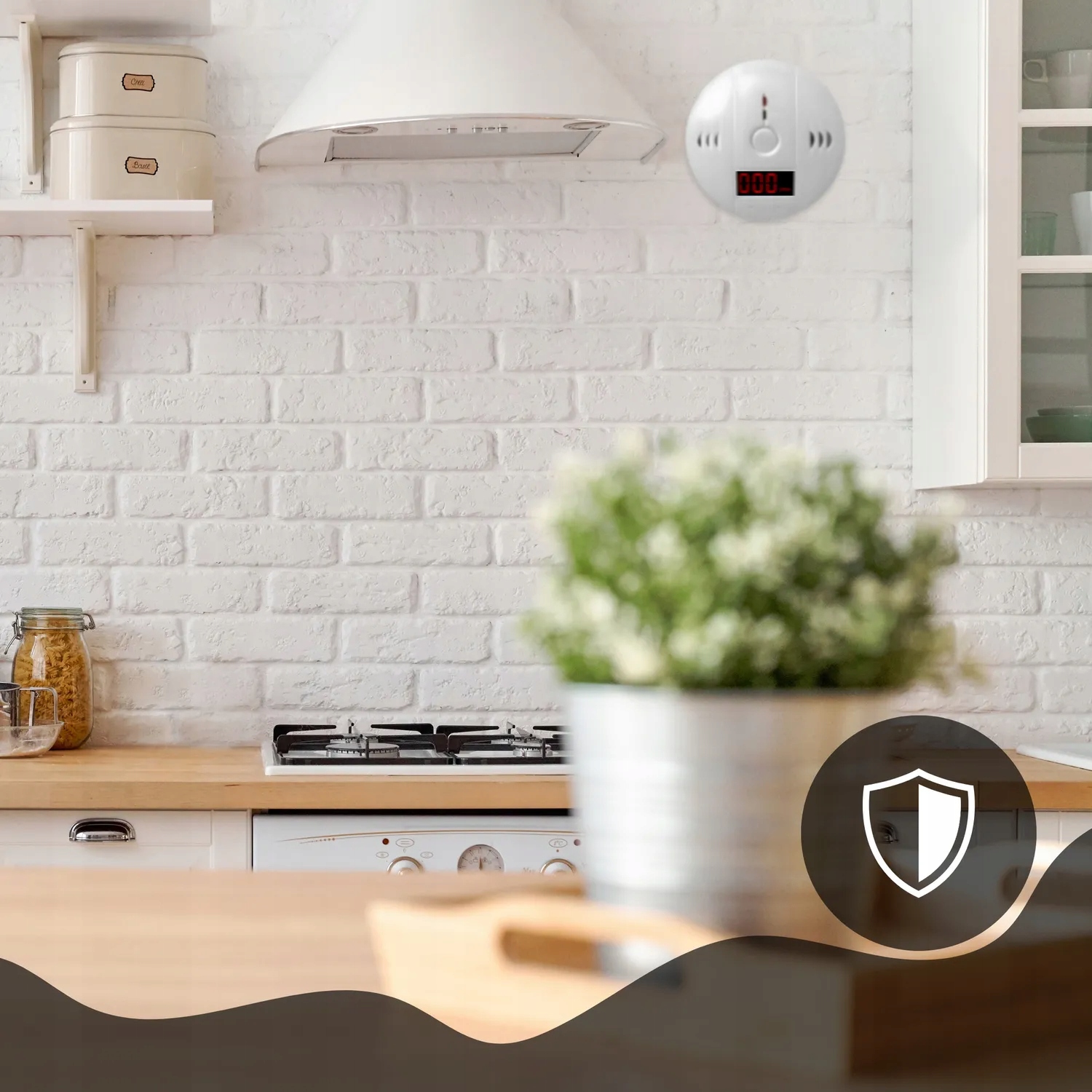 Wysokiej jakości detektor tlenku węgla – Certyfikaty CE i RoHS