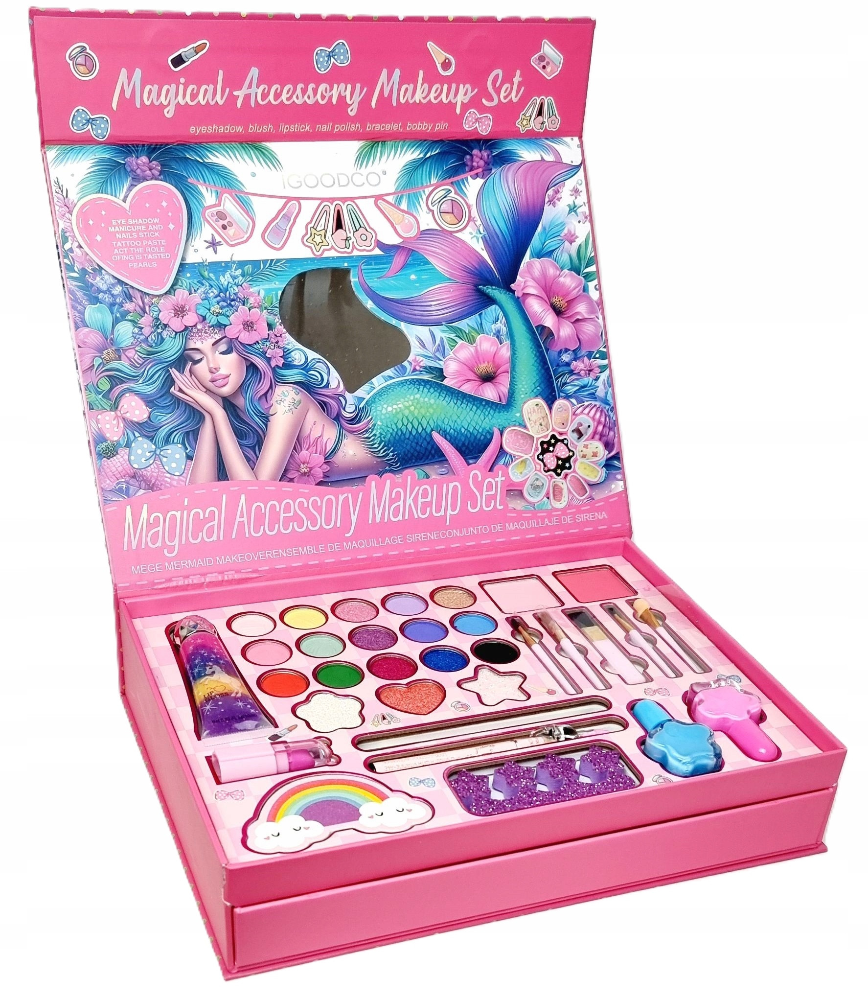 Zestaw do Makijażu Kuferek Kosmetyki ZA4705 – Idealny dla małych modnisi