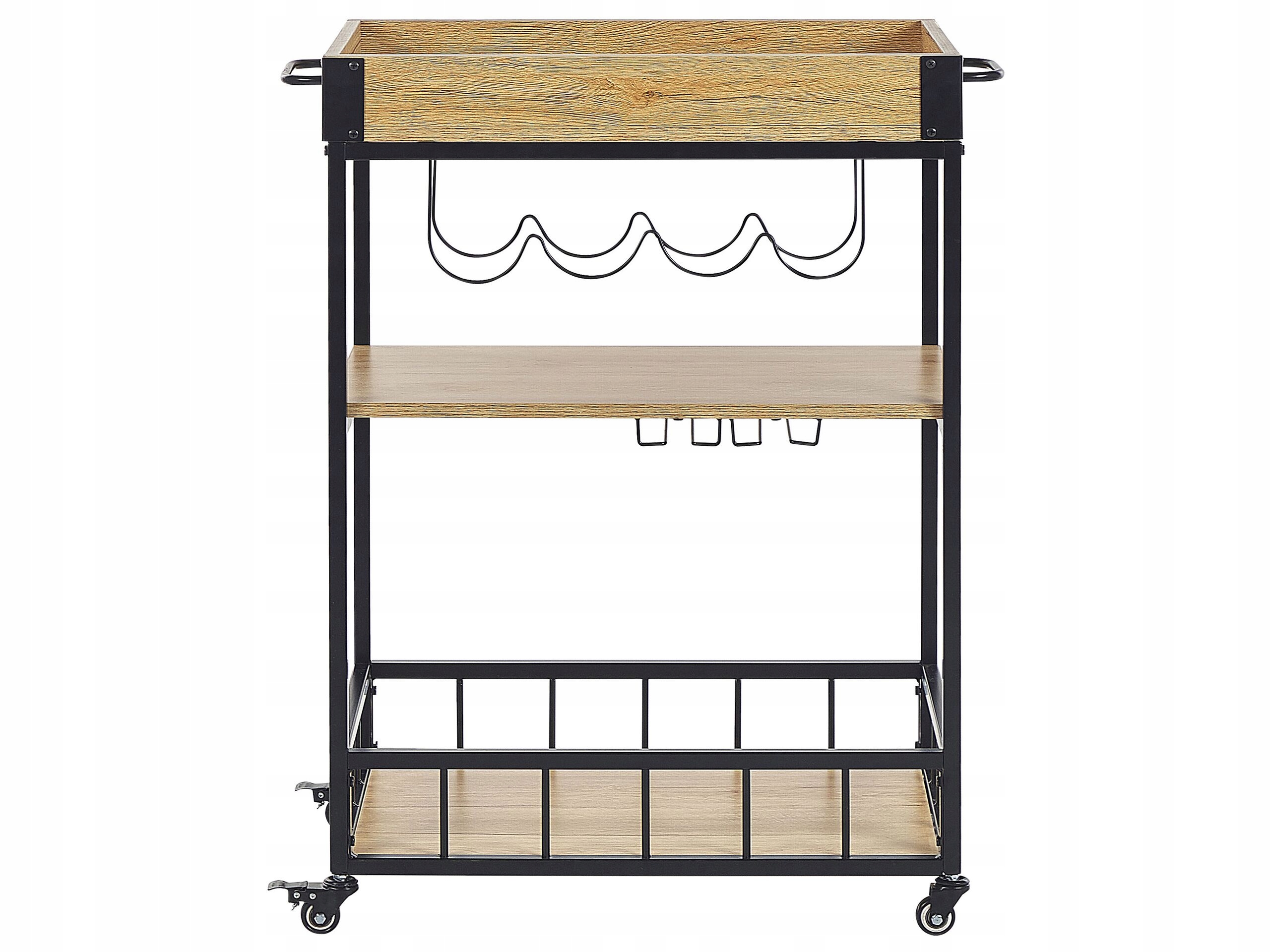 Praktyczne uchwyty na kieliszki i butelki wina