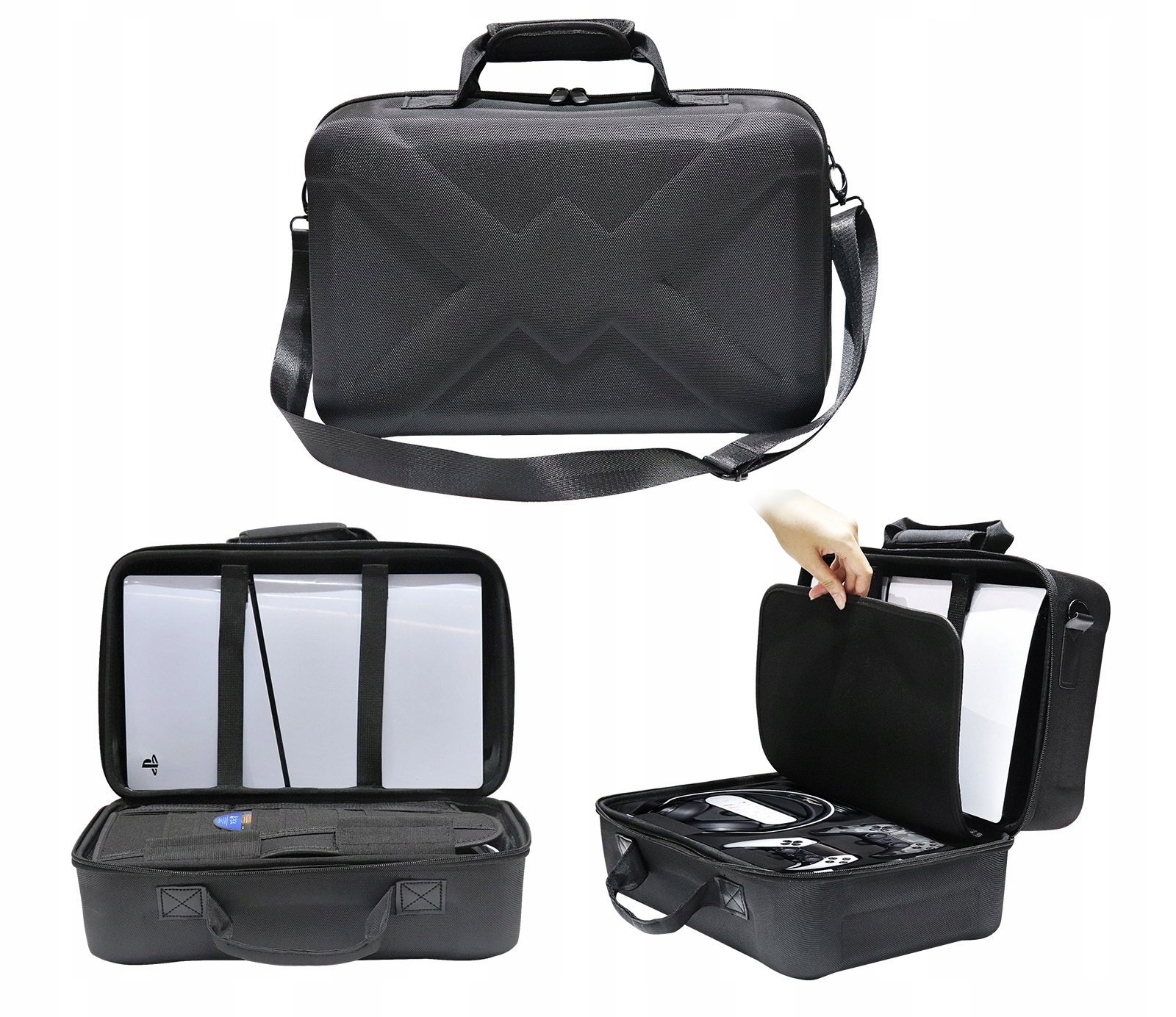 JYS Futerał Etui Walizka Pokrowiec Case Torba Do Sony Playstation 5 Ps5 Slim – Ochrona i styl dla Twojej konsoli