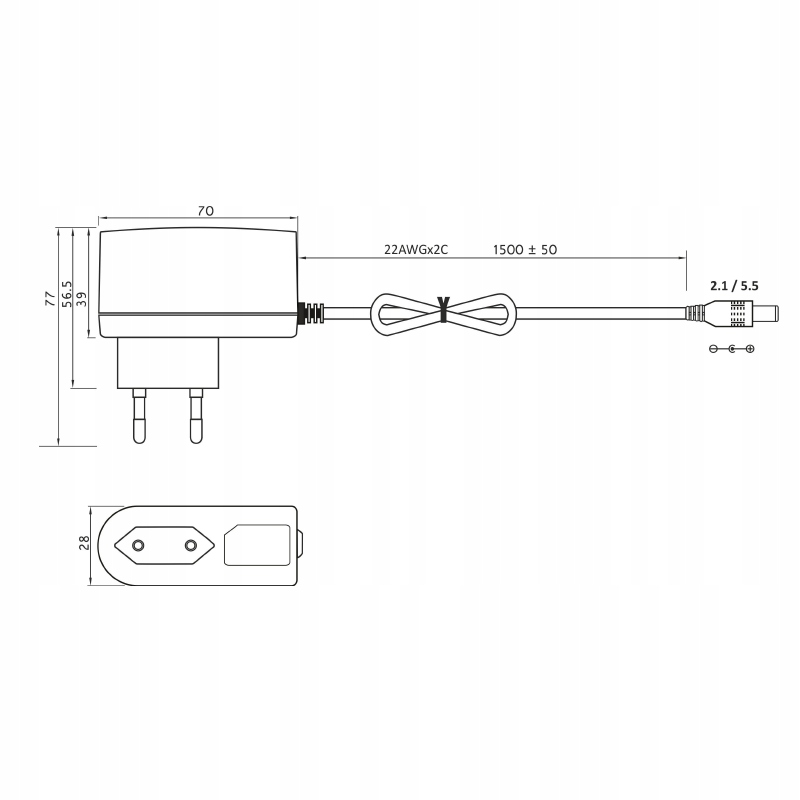 Kompaktowe wymiary i łatwy montaż