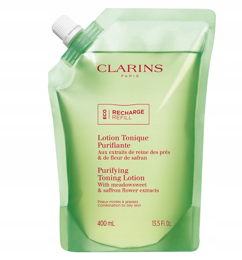 CLARINS PURIFYING TONING LOTION 400ML – Oczyszczający tonik do skóry