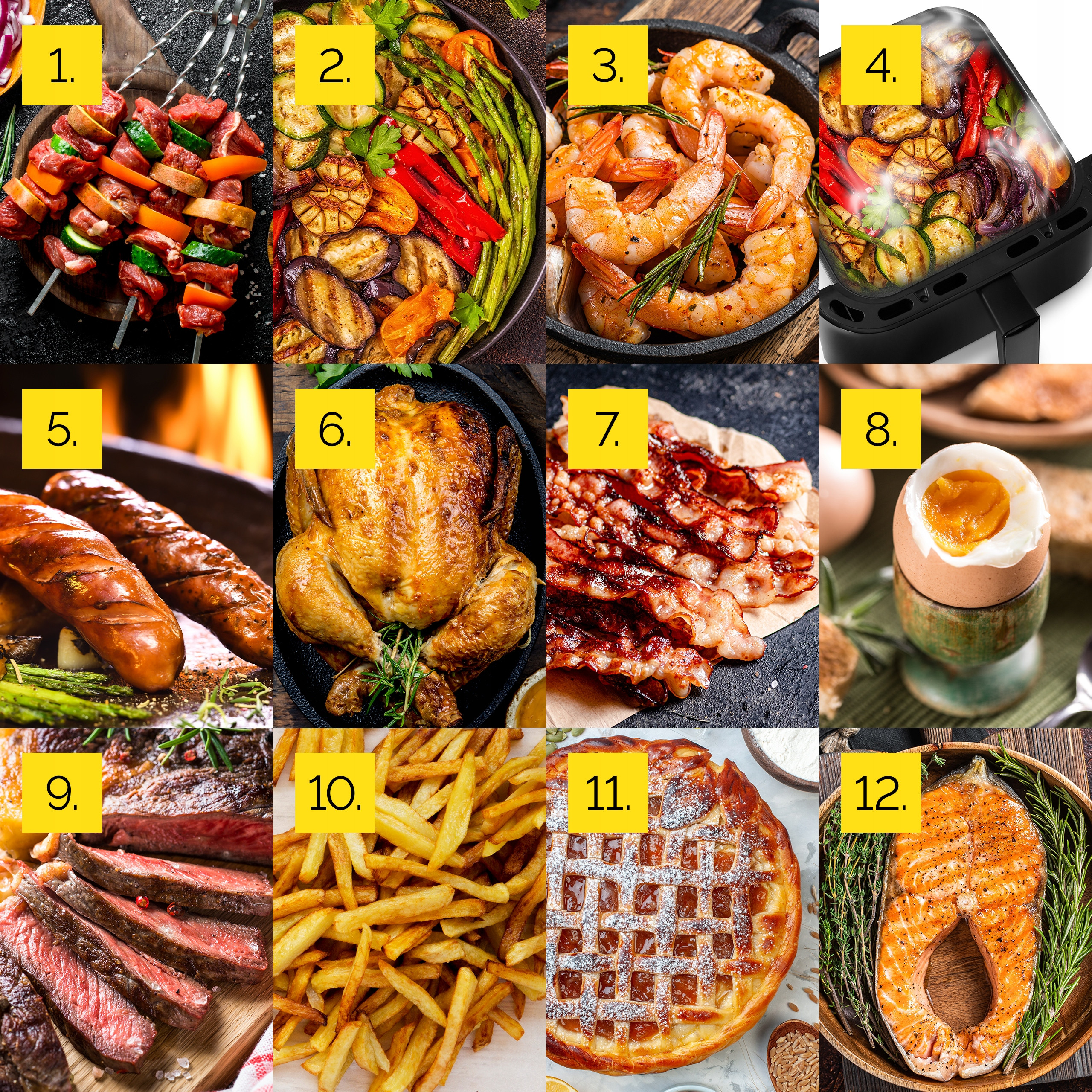 Podświetlane okienko podglądowe – Kontrola procesu gotowania