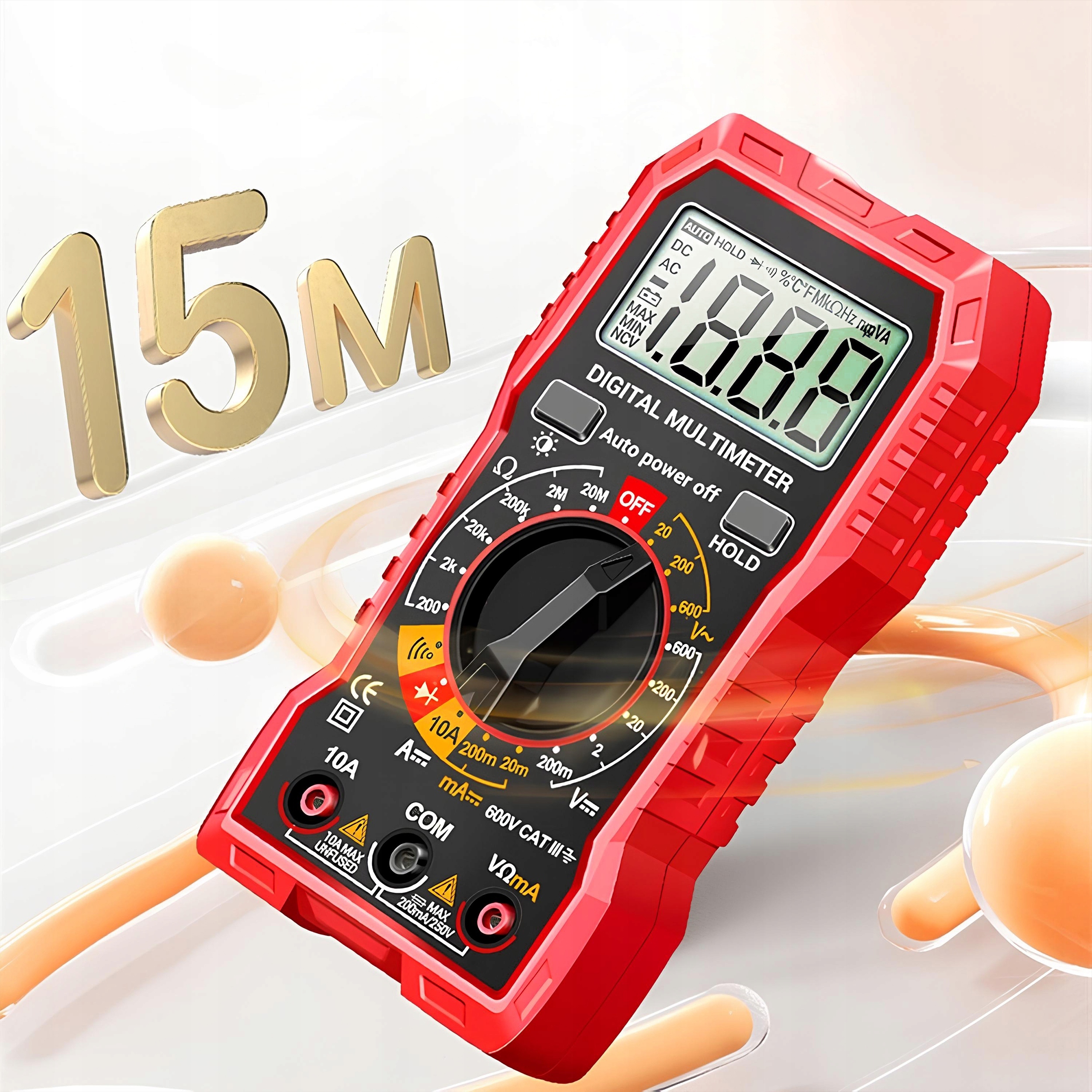 Automatyczny dobór zakresu pomiarowego – wygoda i precyzja