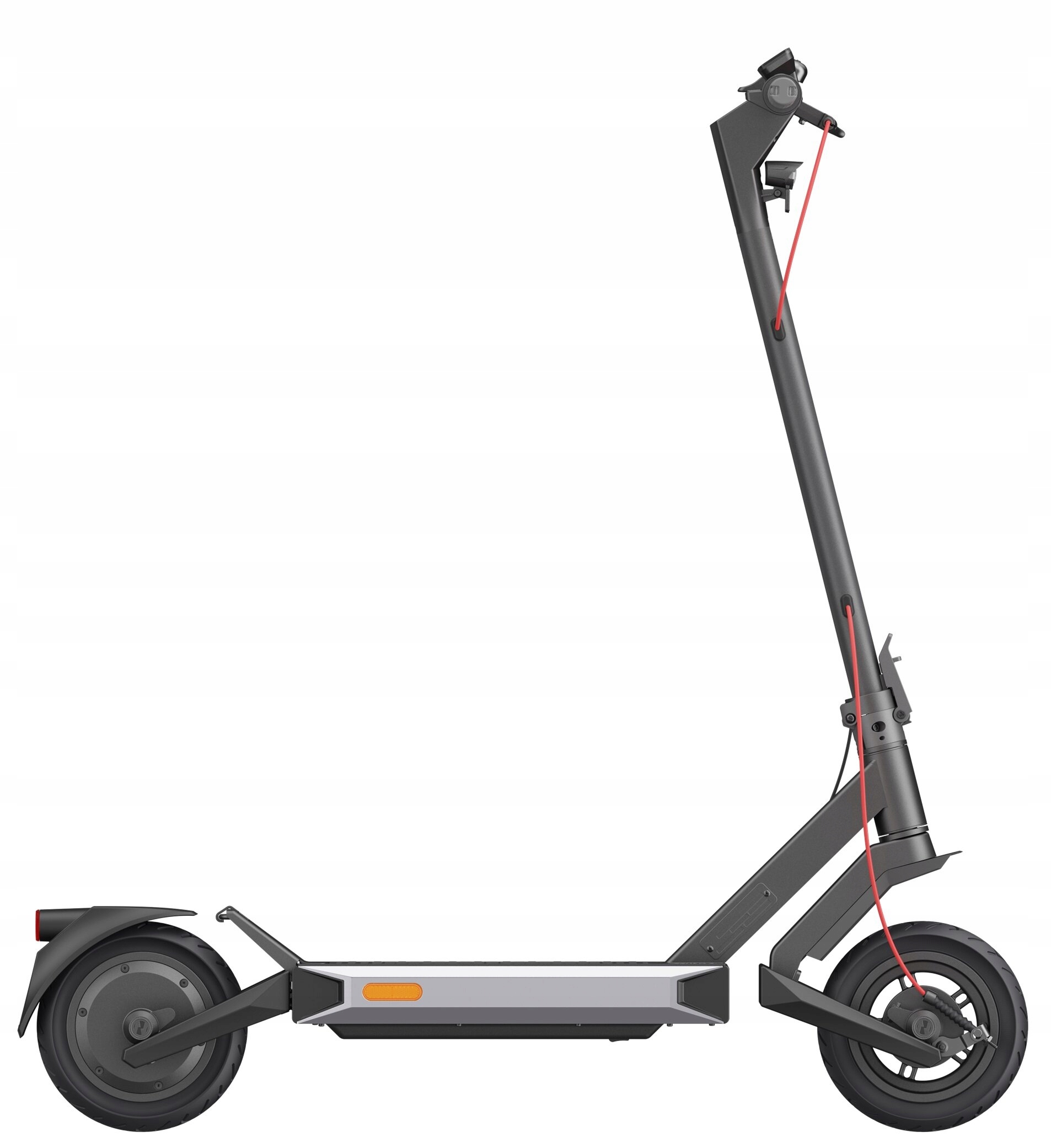 Komfort jazdy dzięki amortyzacji i dużym kołom 10