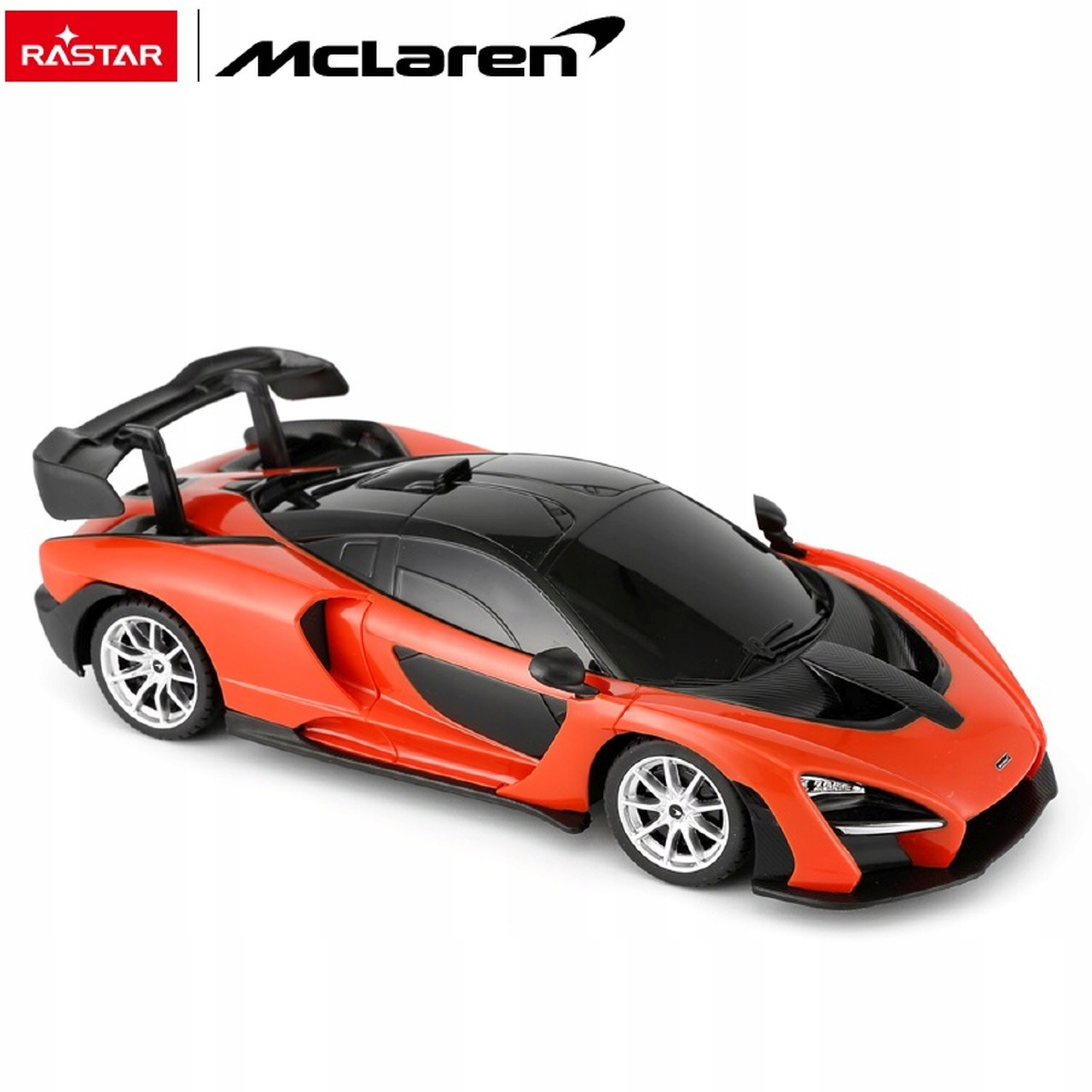 R/C 1:24 McLaren Senna Pomarańczowy RASTAR – Zdalnie sterowany model dla małych entuzjastów motoryzacji