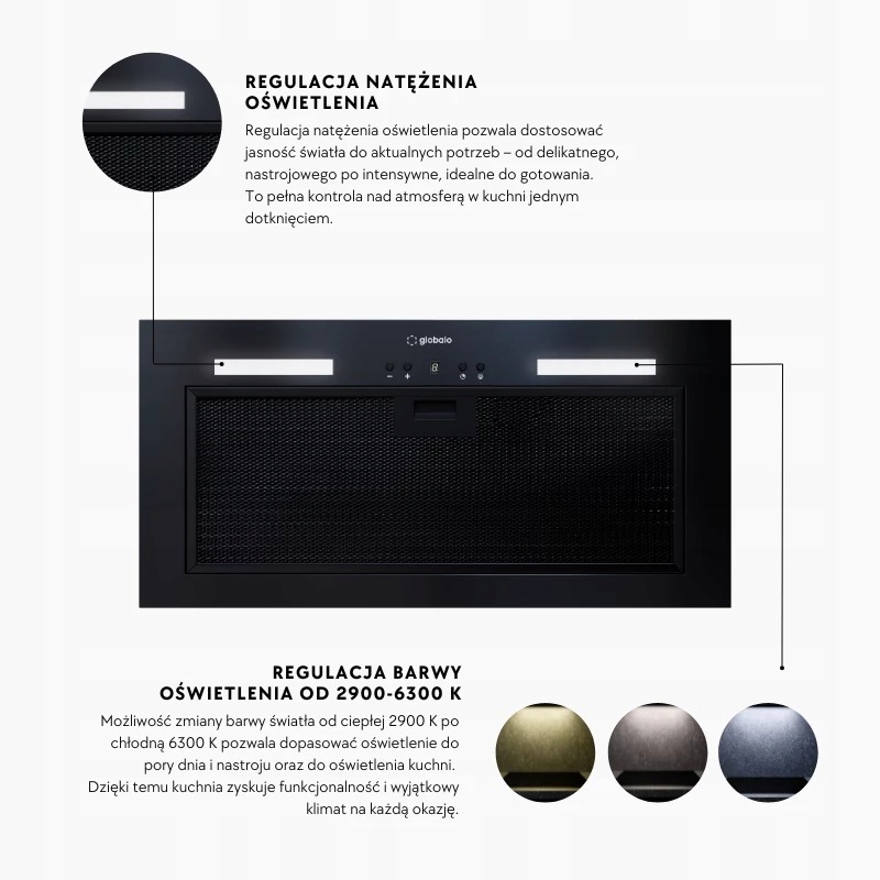 Oświetlenie LED – Regulowana temperatura barwowa i natężenie