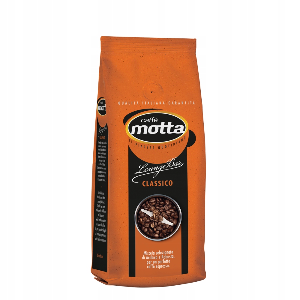 Kawa ziarnista Classico Lounge Bar 1kg - Caffe Motta – Doskonały wybór dla miłośników kawy