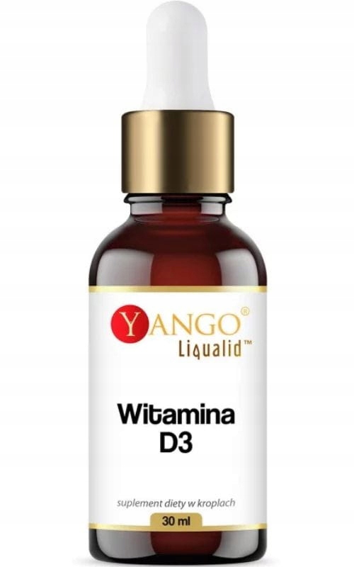YANGO Witamina D3* (30 ml)* – Klucz do zdrowia w kroplach