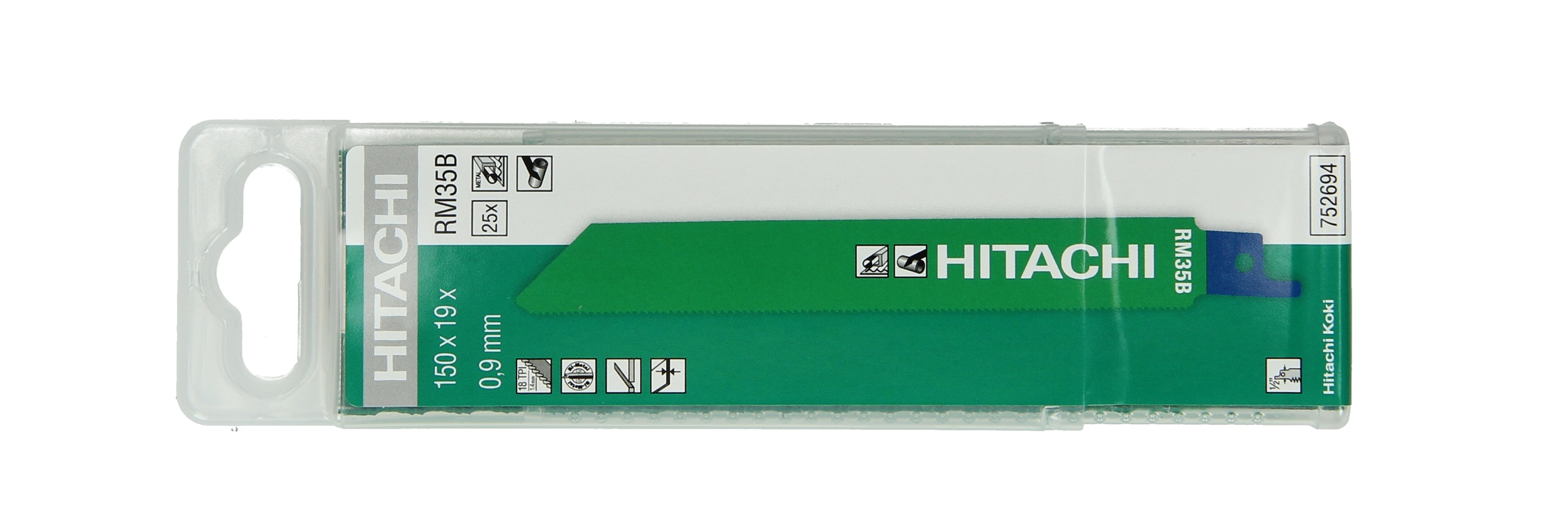 Wymiary i parametry techniczne brzeszczotów HIKOKI