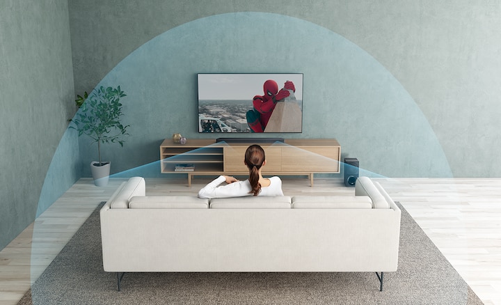 Telewizor z listwą głośnikową ZF9