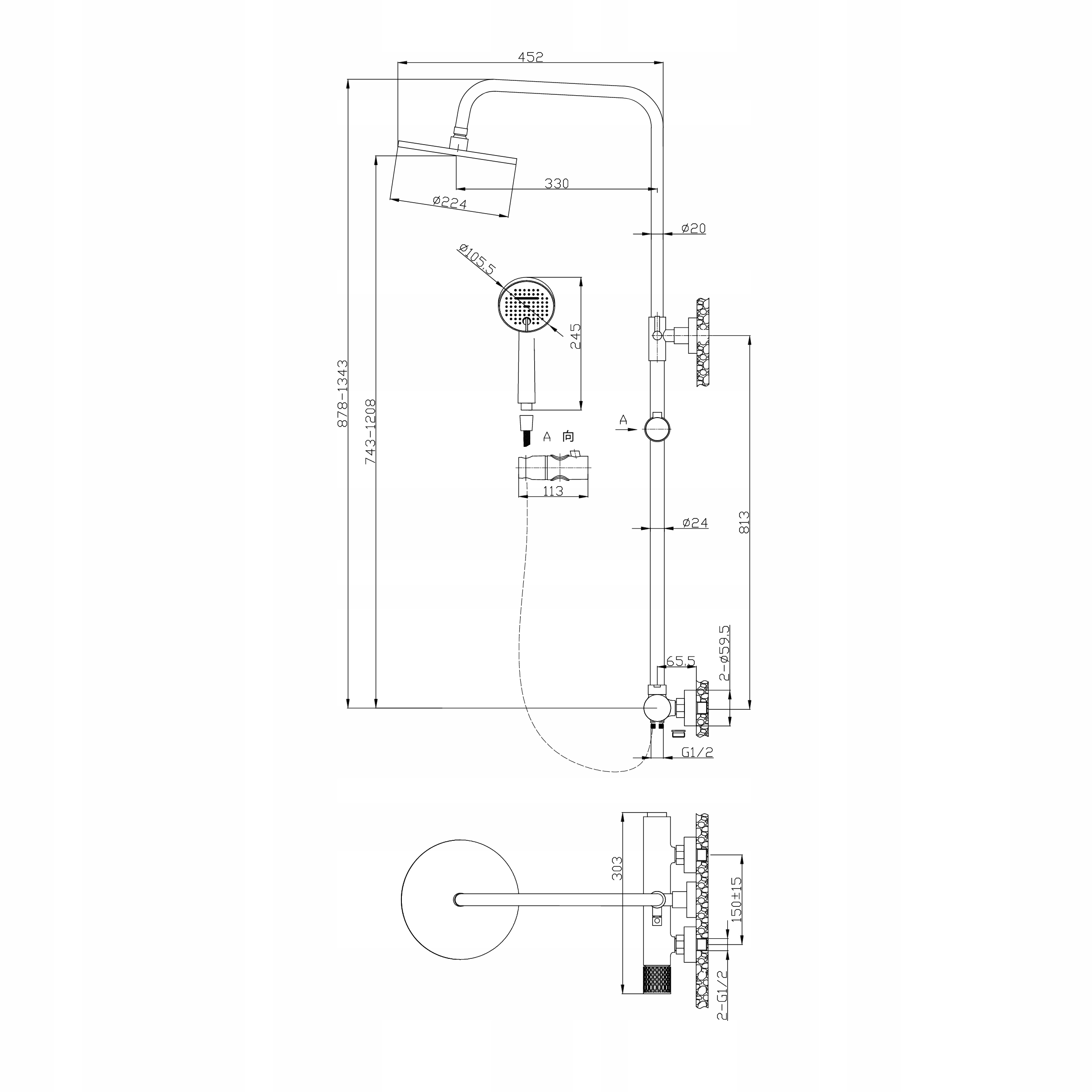 Zestaw prysznicowy z baterią mieszaczową – Kompletne rozwiązanie dla Twojej łazienki