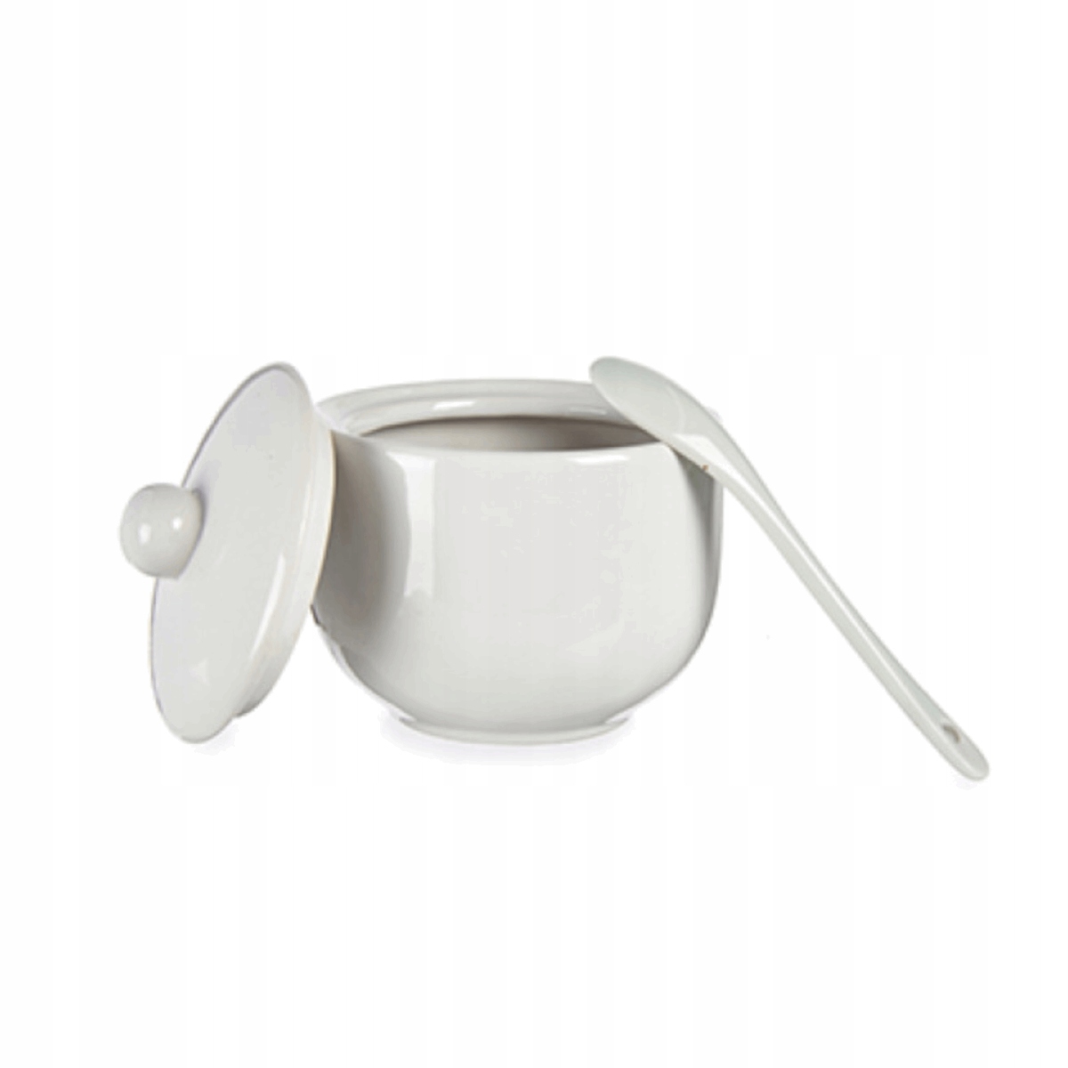 Wygodne użytkowanie z pokrywą i łyżeczką w zestawie