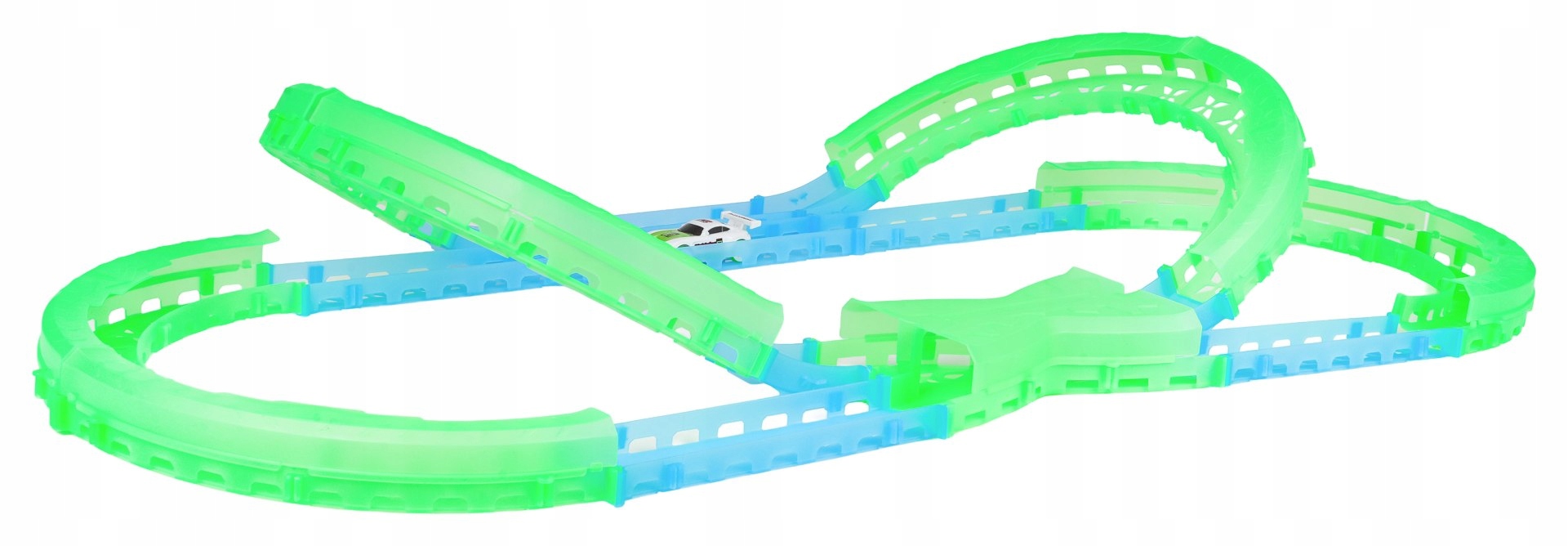 Fluorescencyjny tor – Świeci w ciemności!