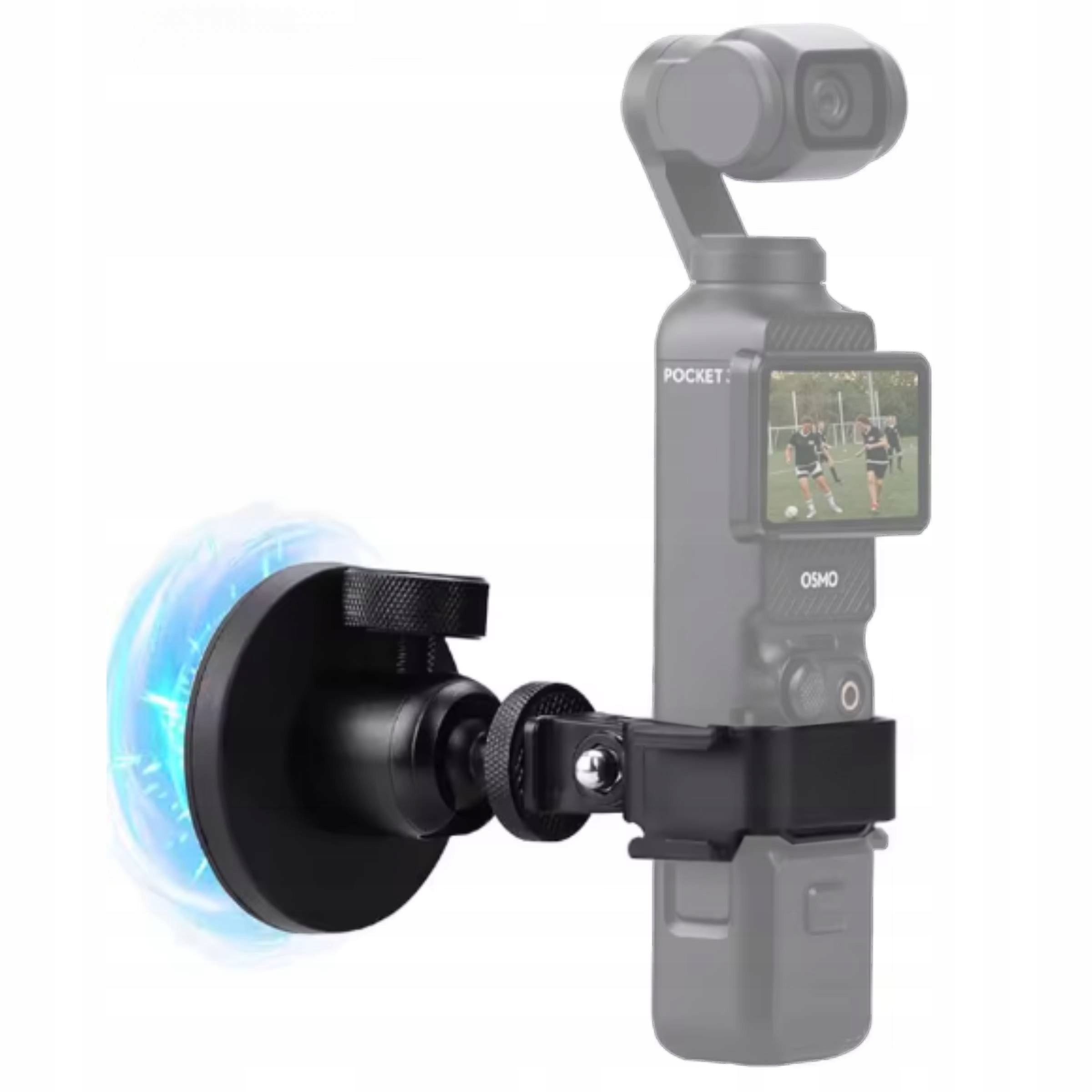 Solidna baza magnetyczna z regulowanym gimbalem