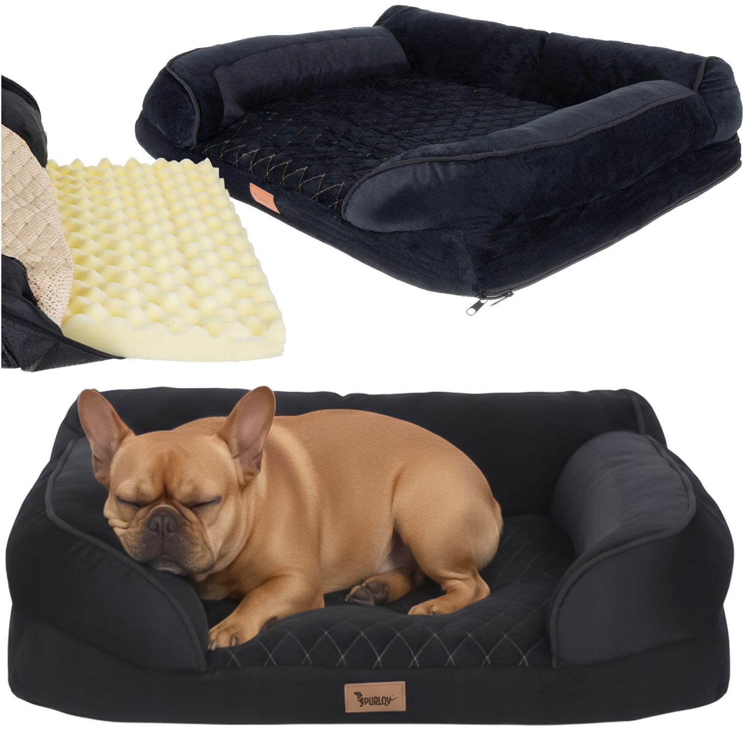 Legowisko ortopedyczne dla zwierząt S Purlov 26914 – Komfortowy sen dla Twojego pupila