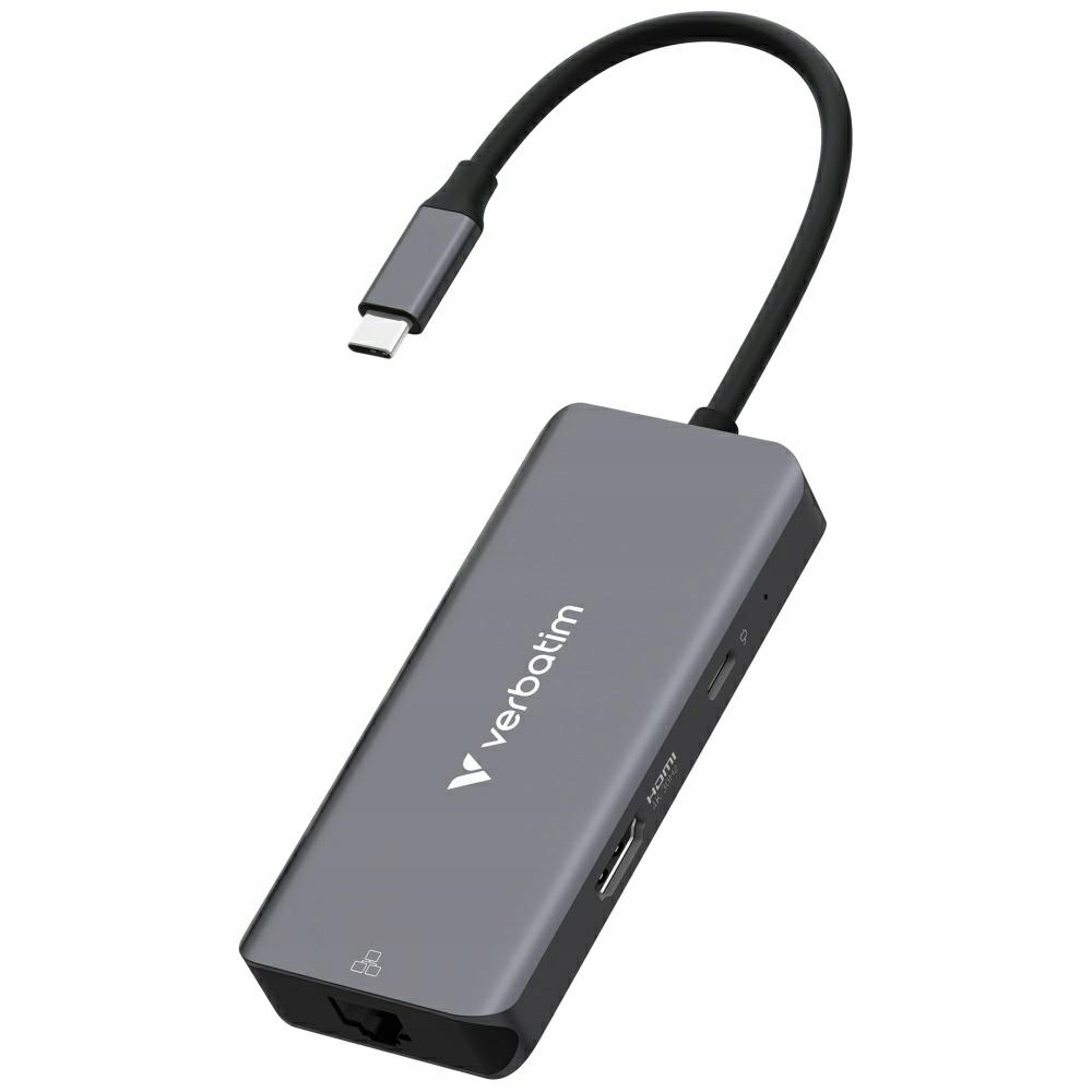 Hub USB Verbatim Multi Port Essentials USB-C PD – Wszechstronność w Twoich rękach