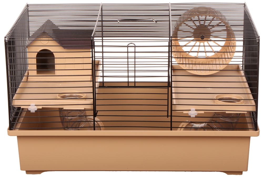 Przestronna konstrukcja z bogatym wyposażeniem – Komfort i zabawa dla gryzoni