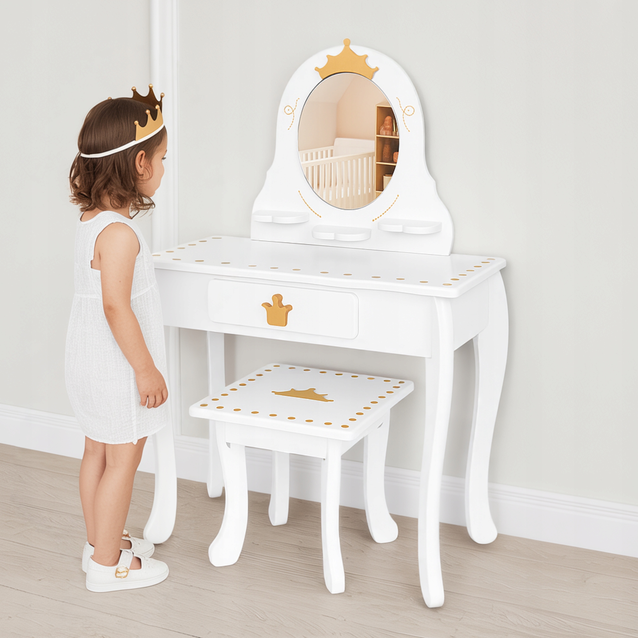 Delikatny design idealny do dziecięcego pokoju