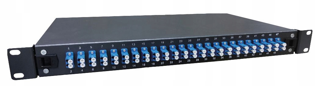 Lanview Fibre patch panel 19'' 1U – Wydajne zarządzanie światłowodami