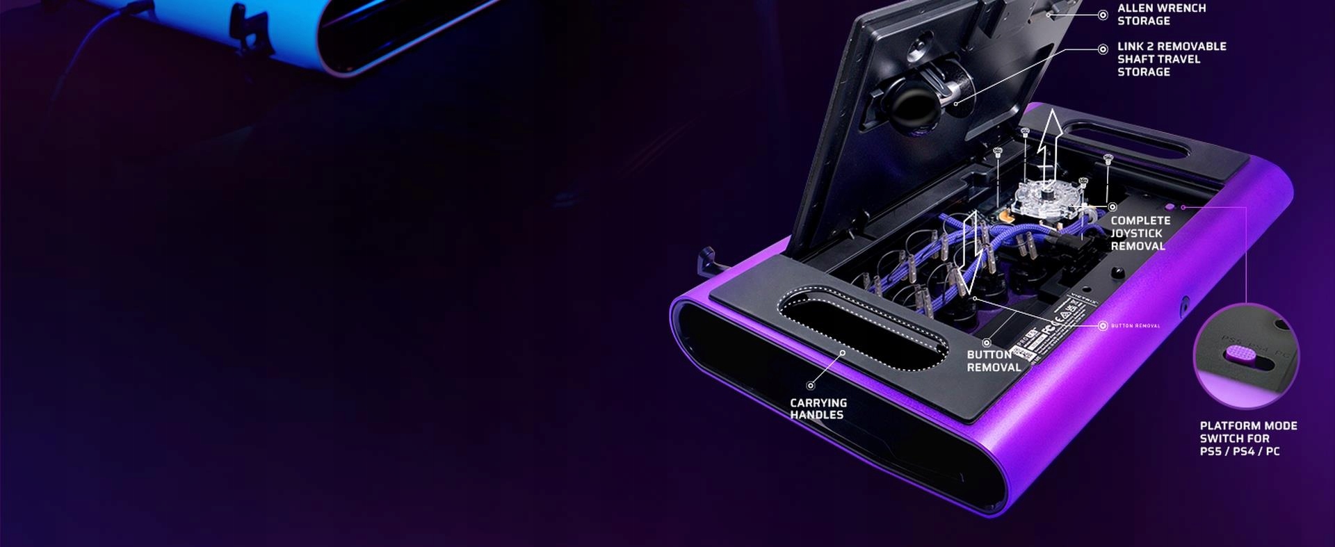 Łatwe modyfikacje dzięki dostępnym komponentom – Personalizuj swój styl gry