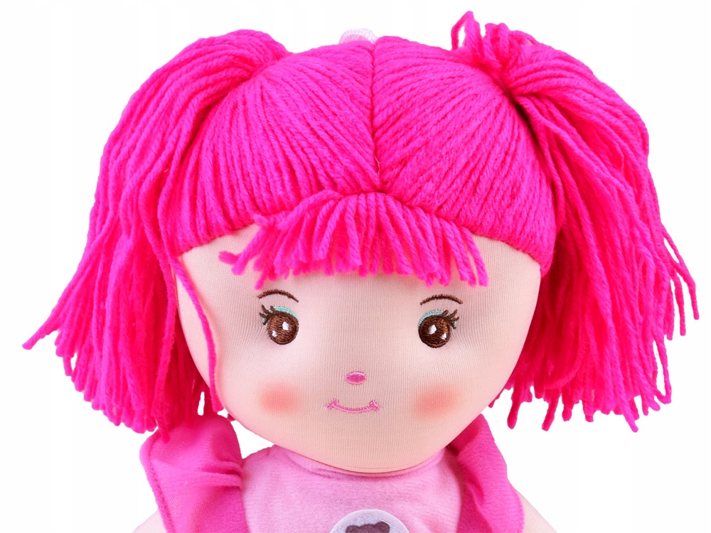 Urocza i miękka lalka do przytulania