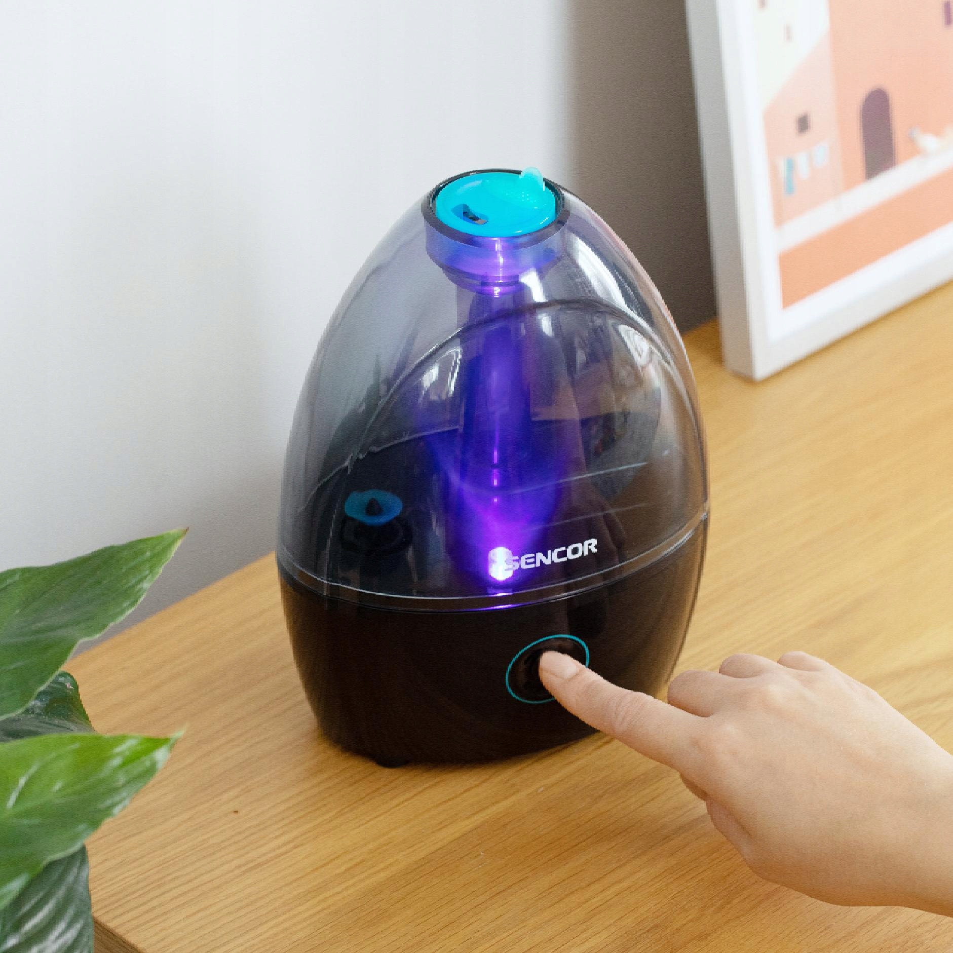 Nawilżacz Powietrza Sencor SHF 902BK – Idealne rozwiązanie dla zdrowego powietrza