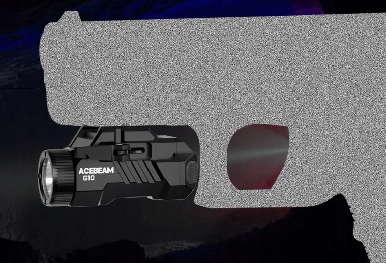 Kompatybilność z szynami Glock i Picatinny