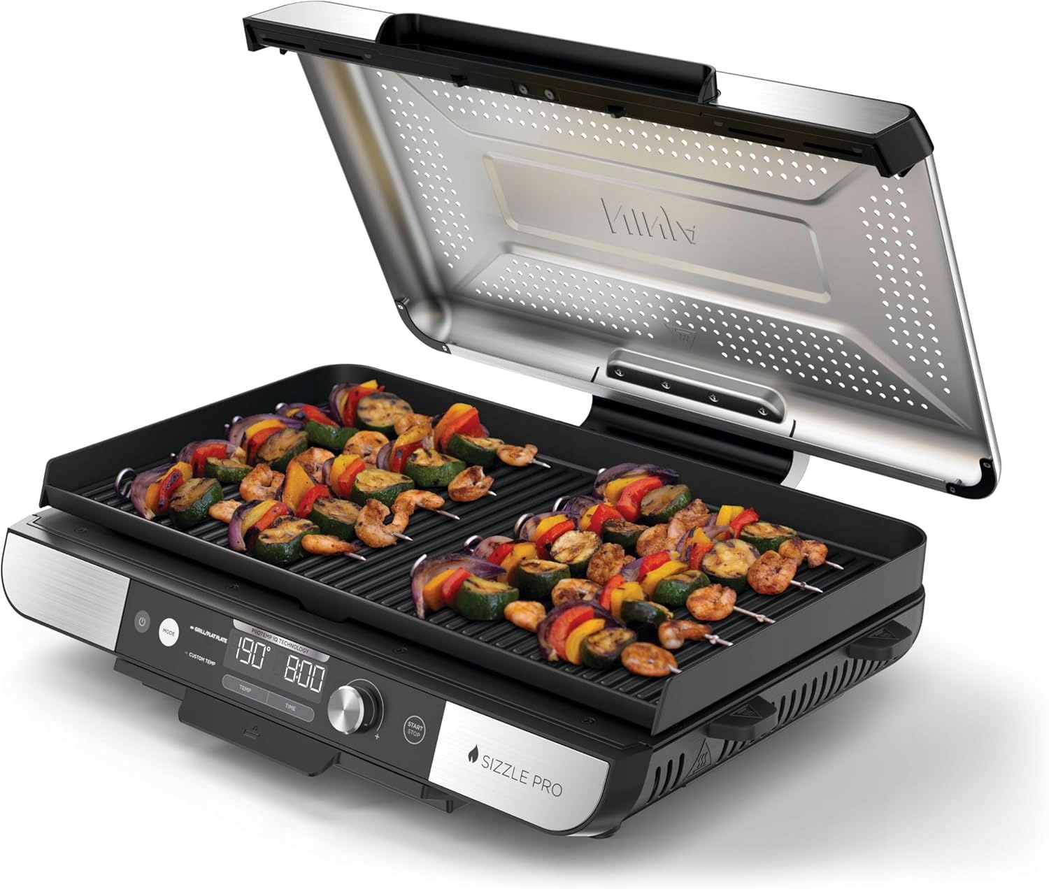Ninja Sizzle Indoor Grill & Flat Plate – Twój nowy sposób na grillowanie w domu