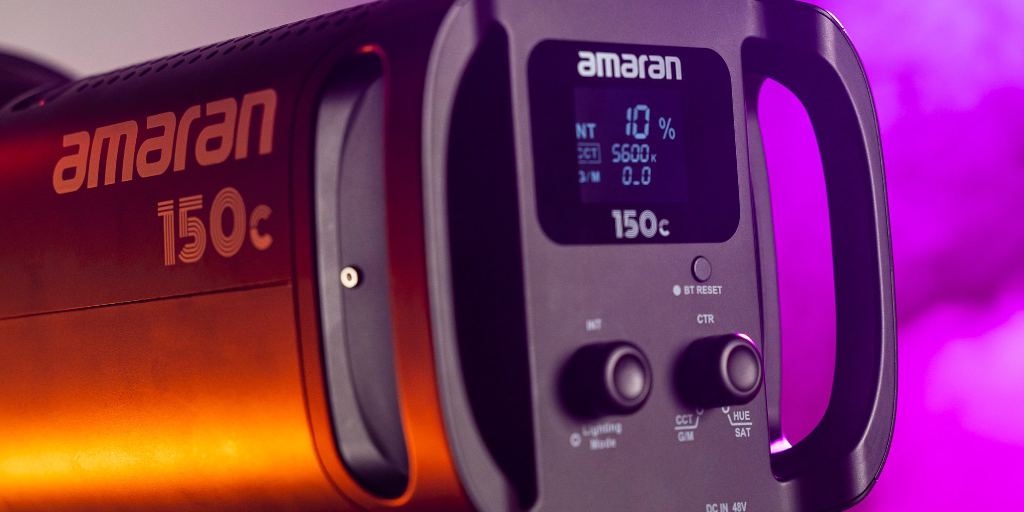 Lampa LED Amaran 150c - szara