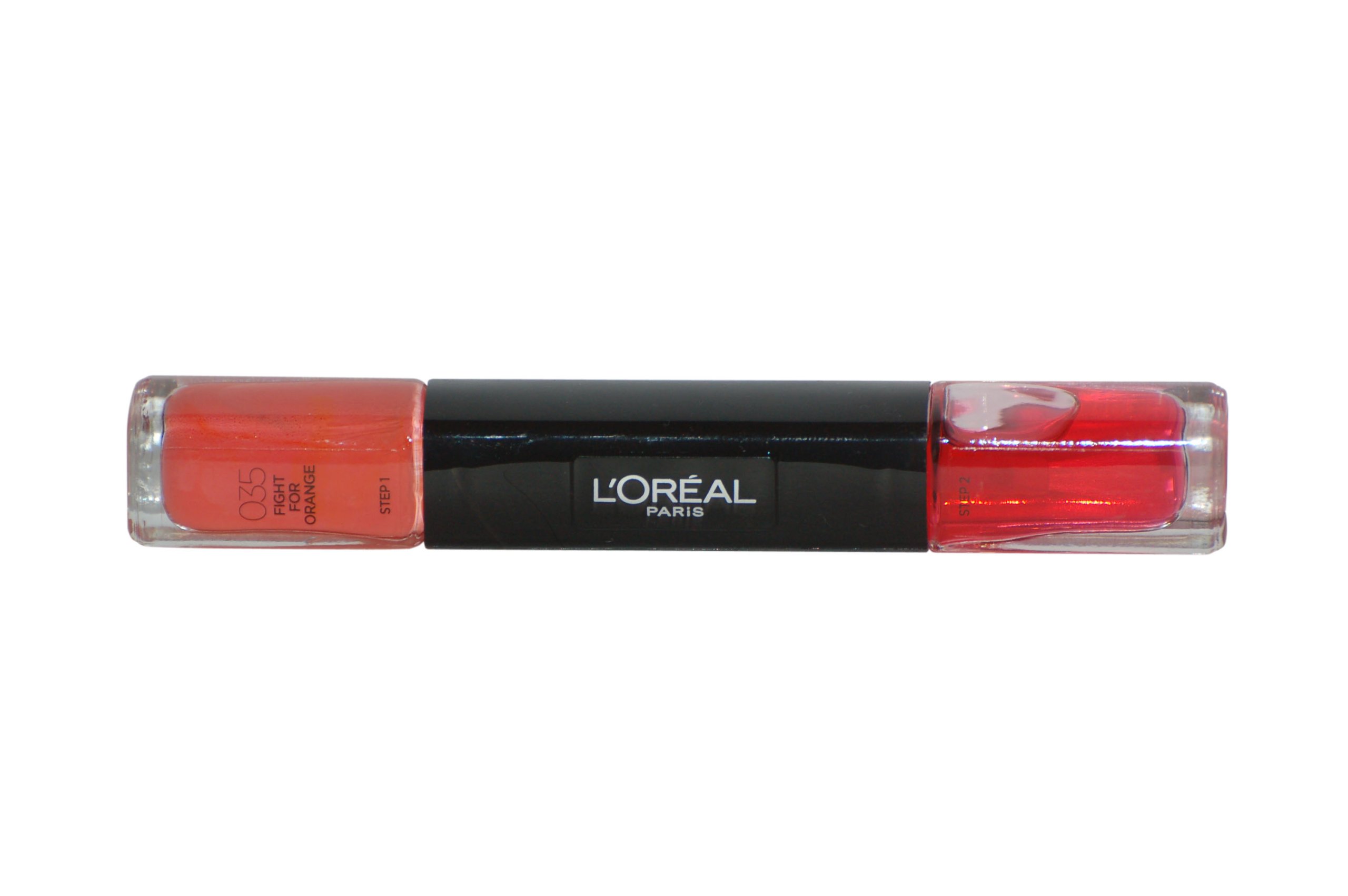 Zawartość zestawu – 2 sztuki po 5 ml w kolorze Fight For Orange