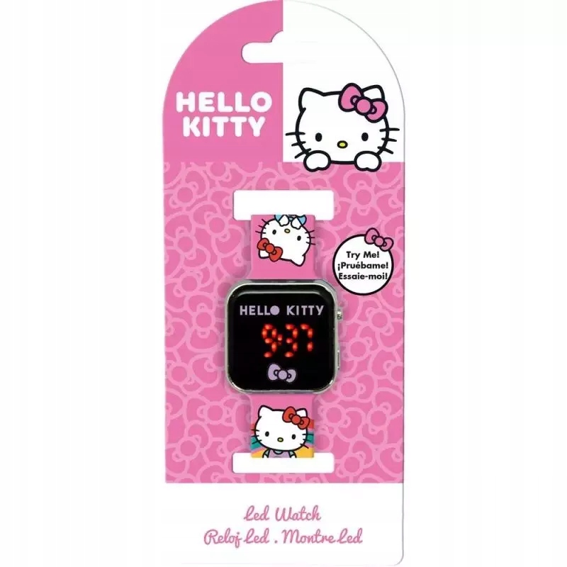 Zegarek cyfrowy LED Hello Kitty HK50201 – Idealny prezent dla małych fanek