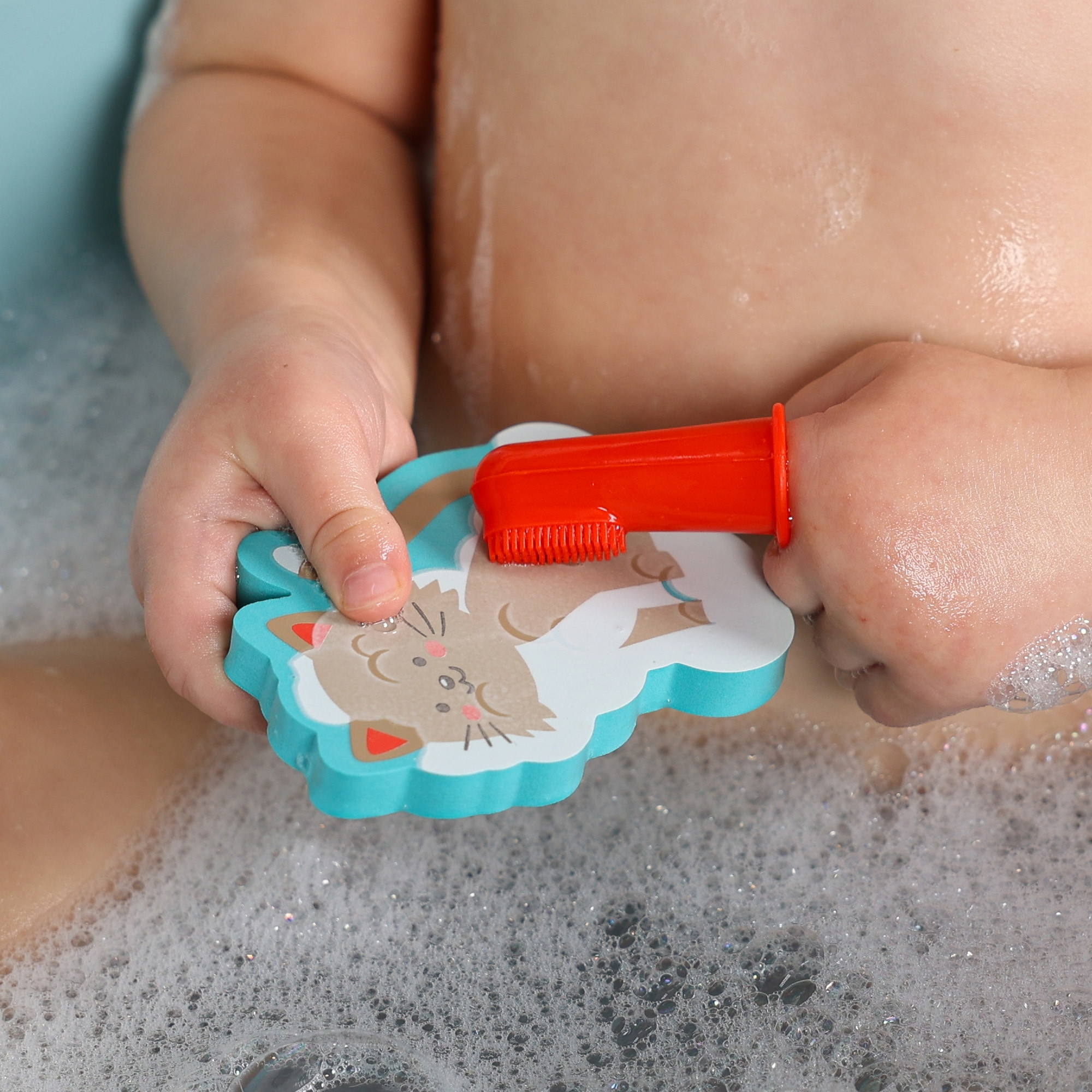 Interaktywna zabawa w kąpieli – Odkryj znikające zwierzątka