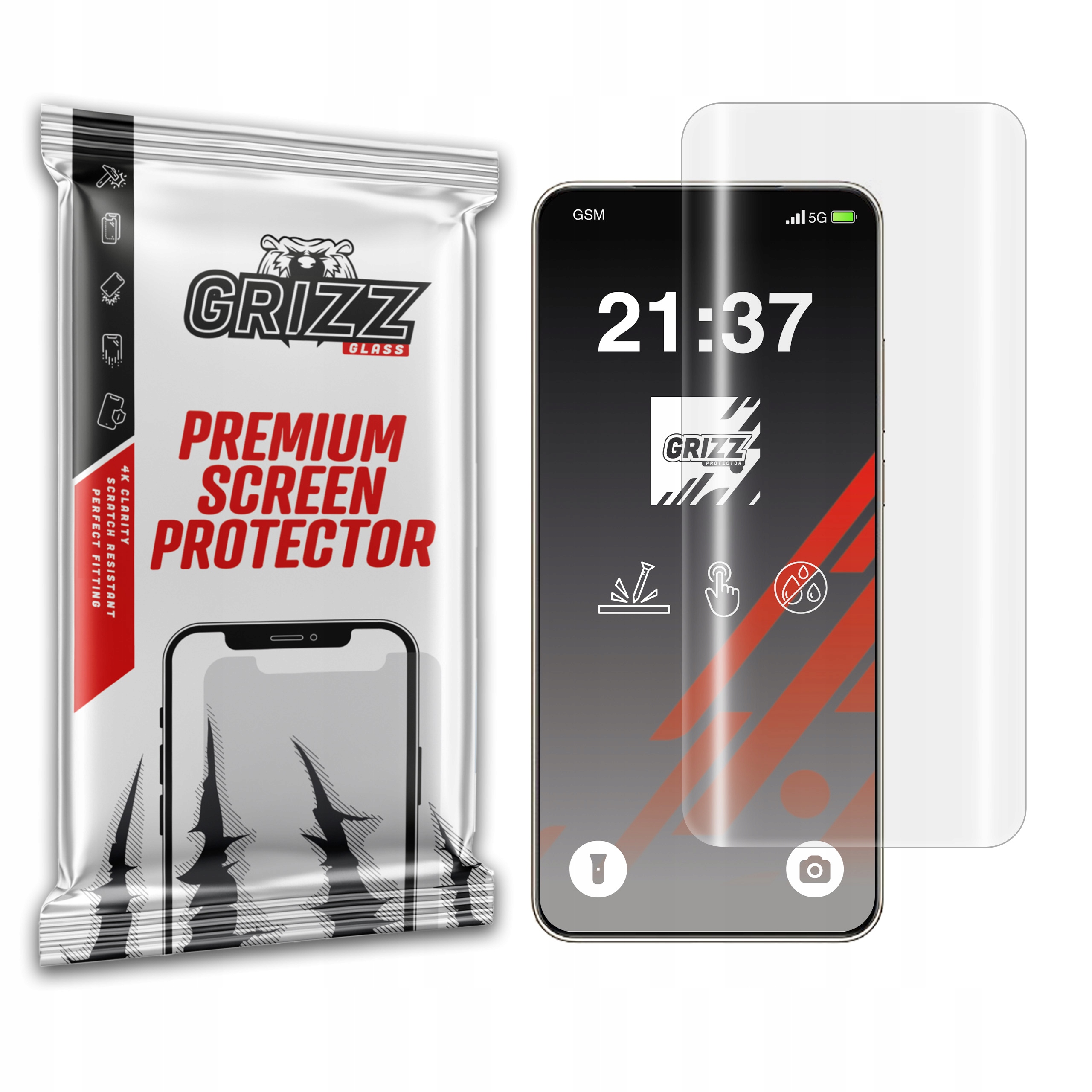 Folia hydrożelowa GrizzGlass Hydrofilm do Vivo S20 – Ochrona Twojego ekranu
