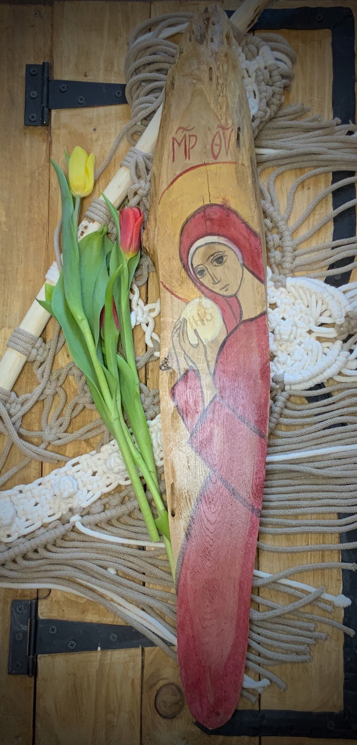 Matka Boża z Hostią w dłoniach