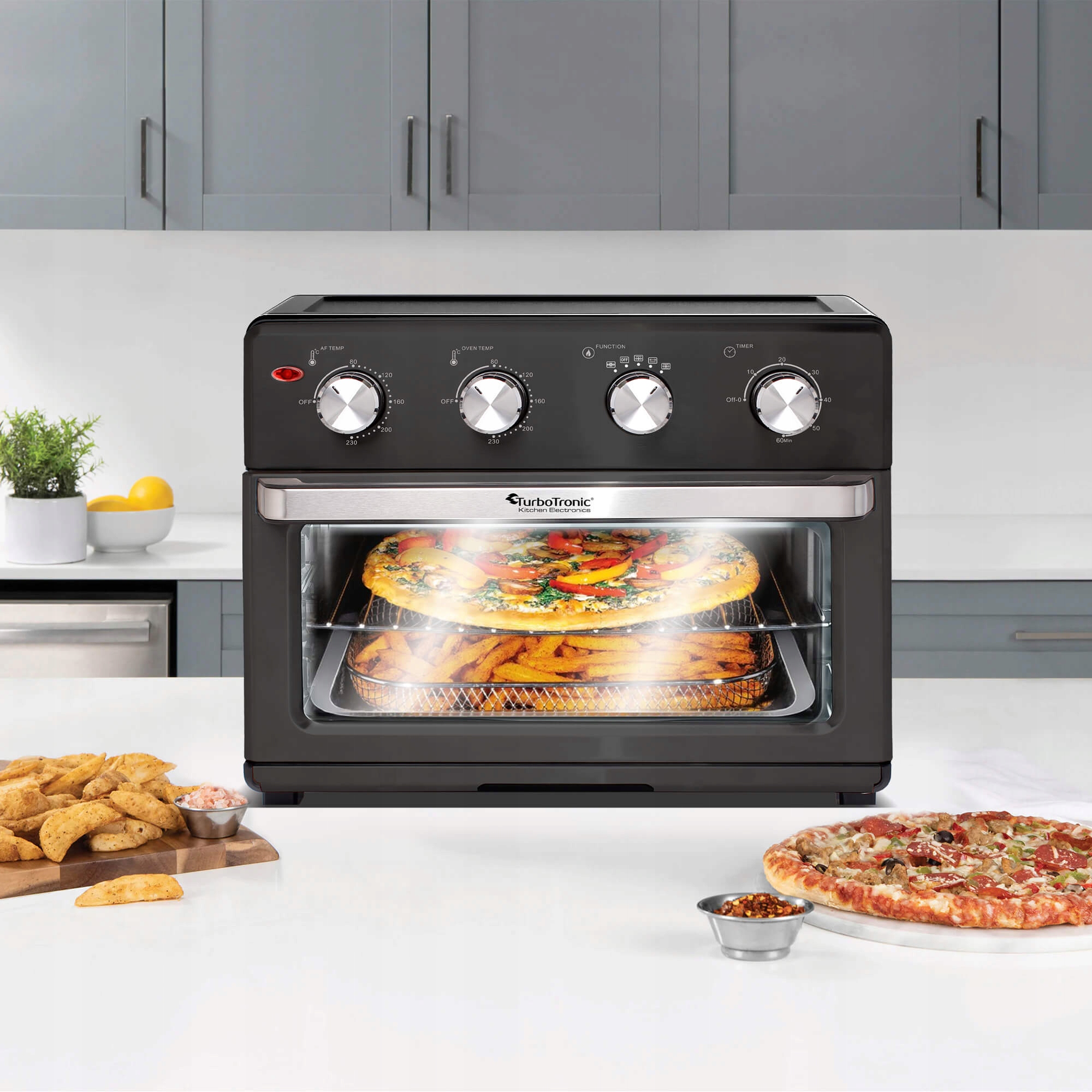 Prosta obsługa – intuicyjne pokrętła do ustawień