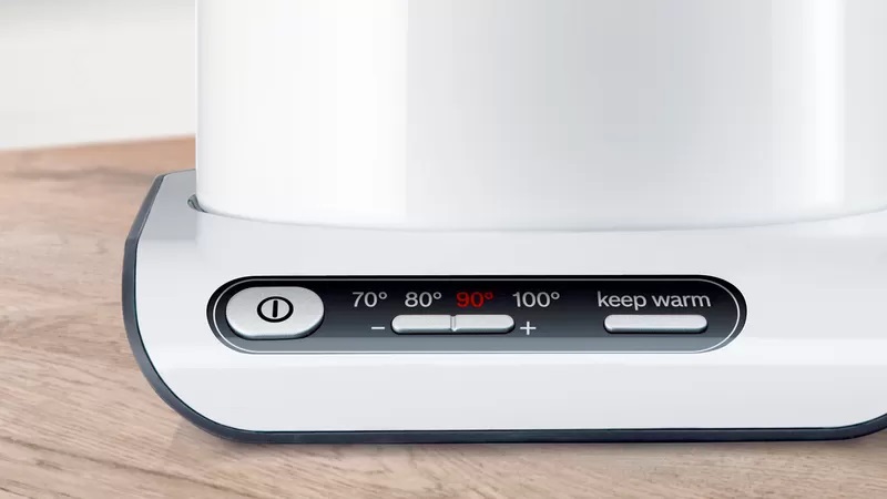 Regulacja temperatury – Perfekcyjny aromat herbaty dzięki 4 stopniom