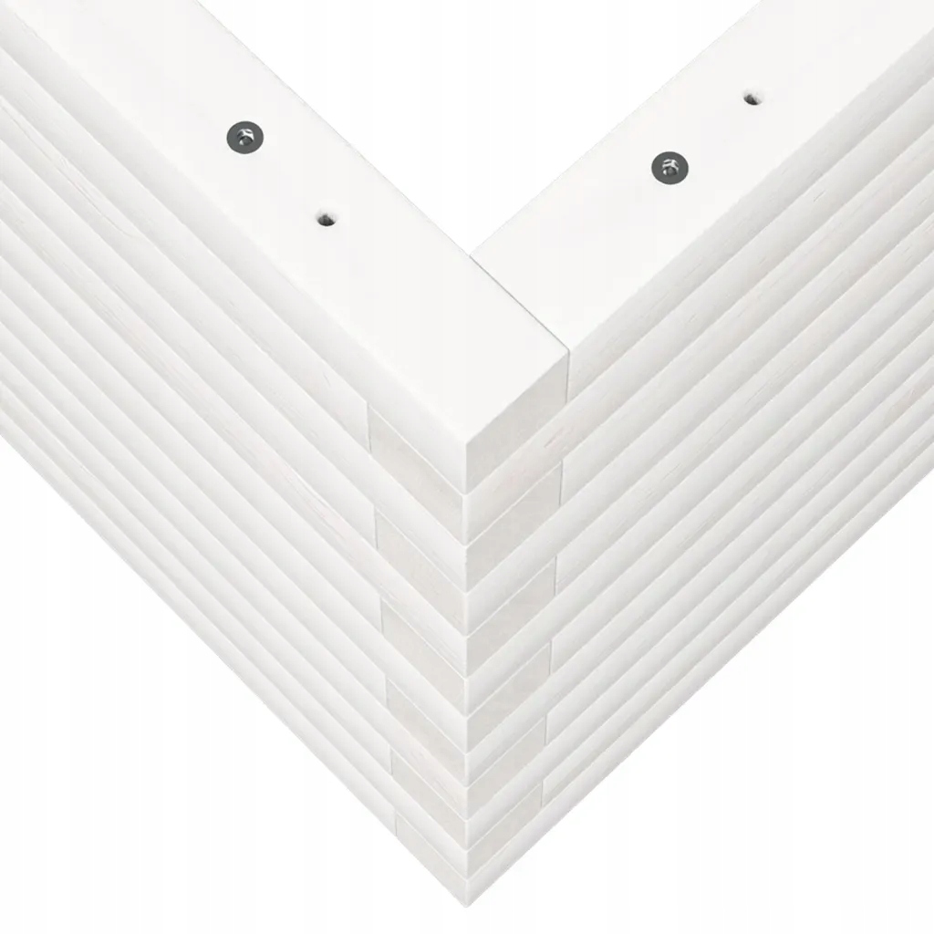 Stabilna konstrukcja z litego drewna sosnowego