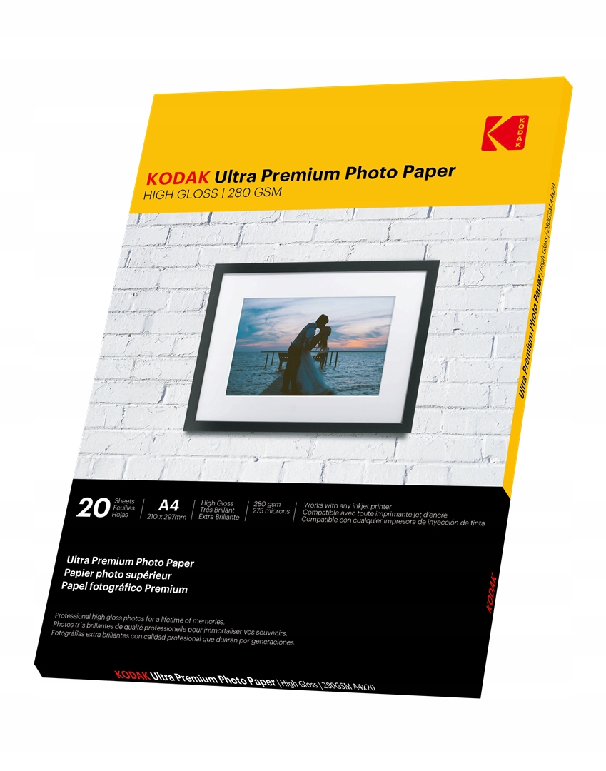 Papier Ultra Premium Gloss A4 280GSM – Idealny wybór dla profesjonalnych wydruków