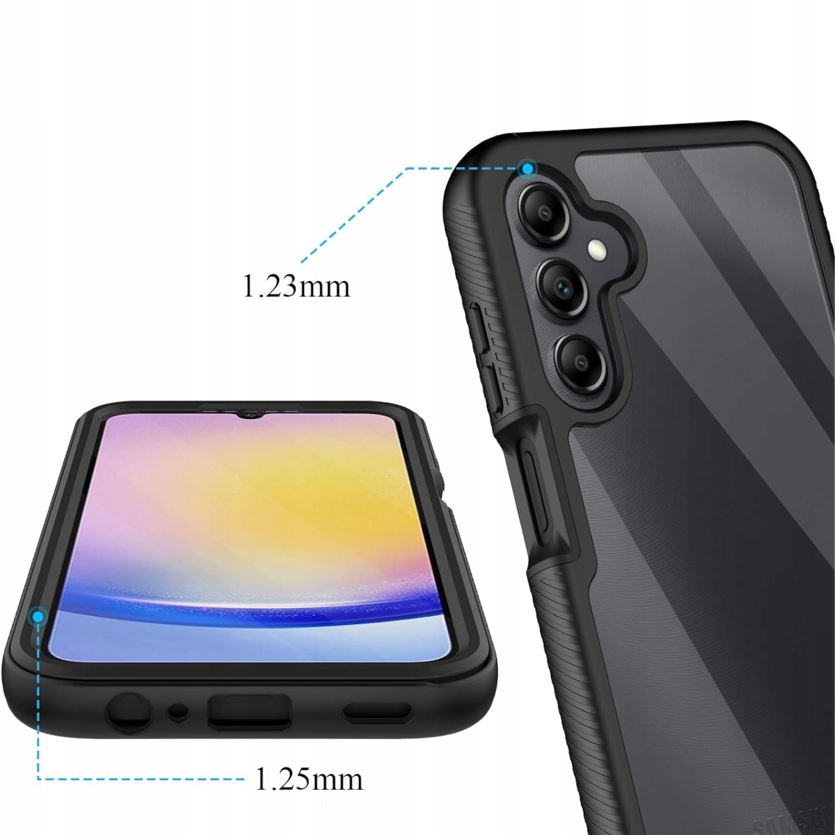 Precyzyjne wycięcia – Łatwy dostęp do portów i przycisków