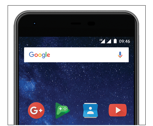 Ekran ms553 LTE - ekran HD