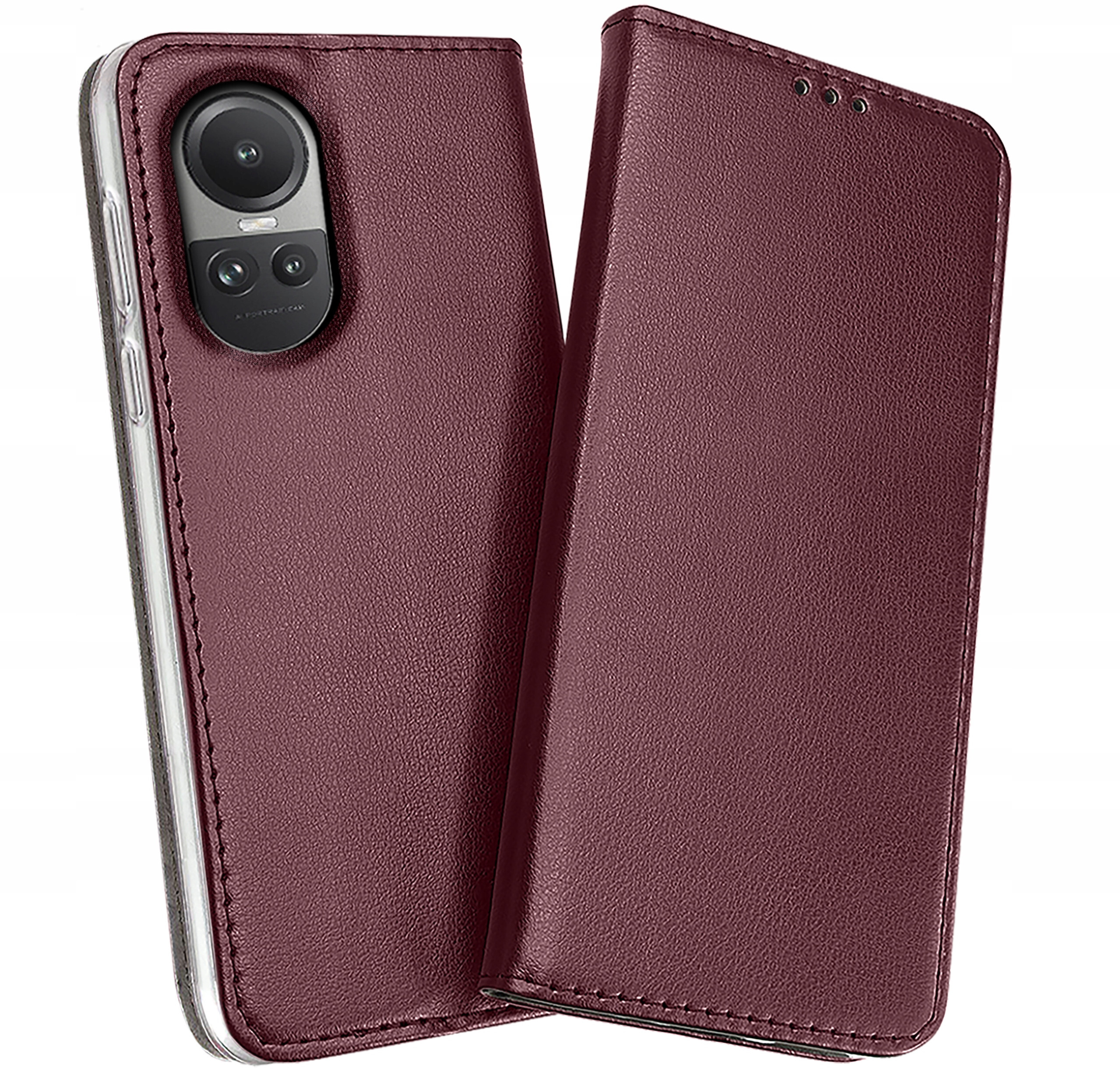 Etui Skórzane TOKRA do OPPO RENO 10 5G | 10 PRO 5G – Elegancka ochrona dla Twojego smartfona