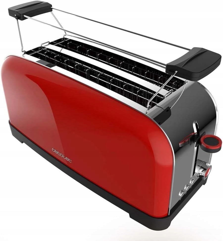 Toster Toastin' Time 1500 Red – Idealny do Twojej kuchni