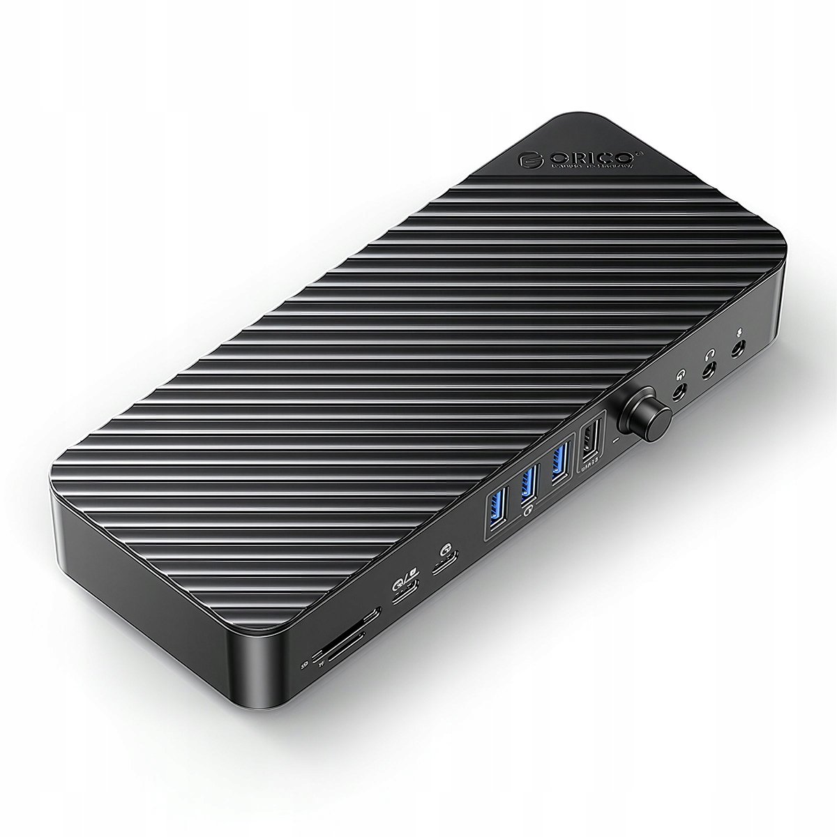 Wygodna regulacja dźwięku z pokrętłem głośności