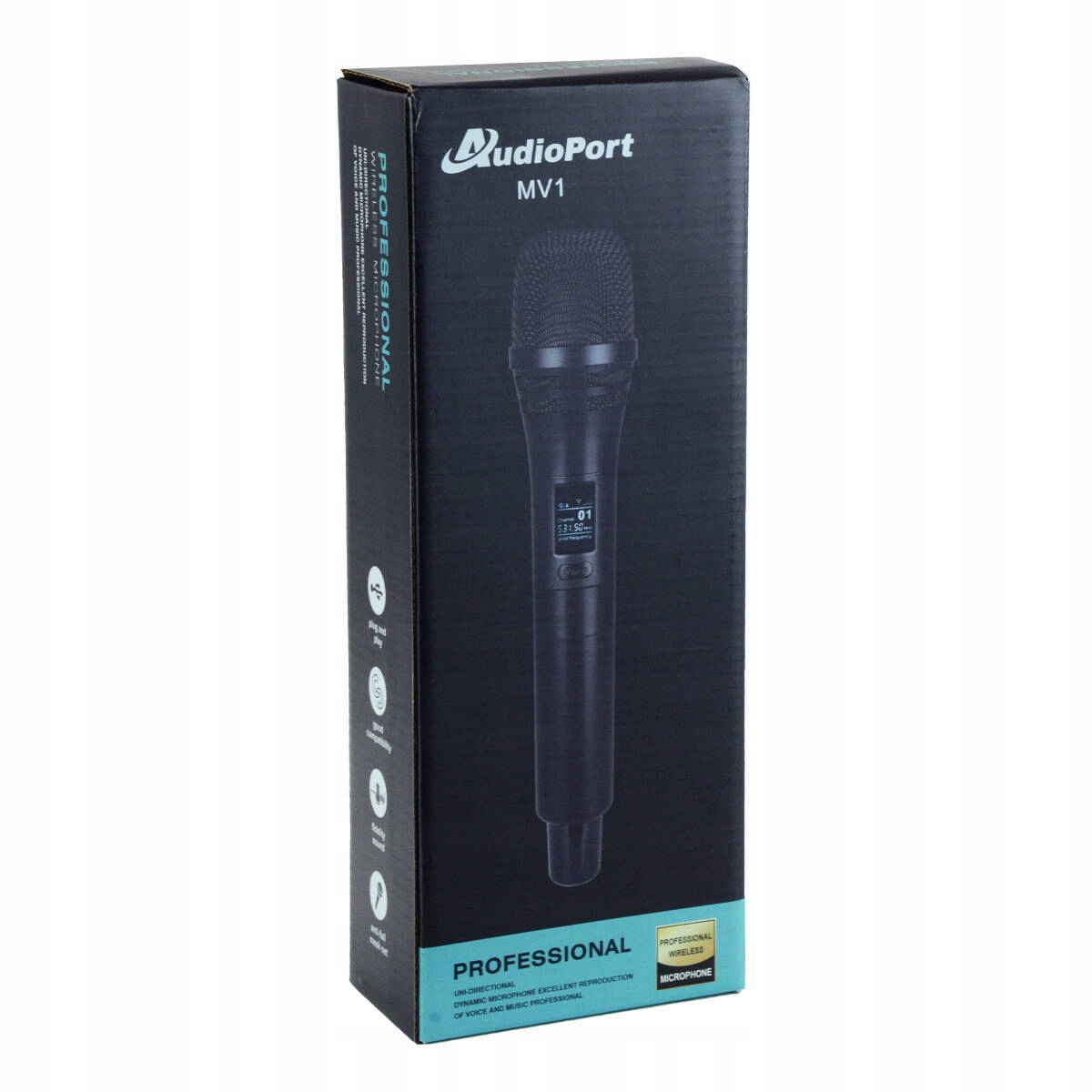 Profesjonalny system mikrofonowy UHF