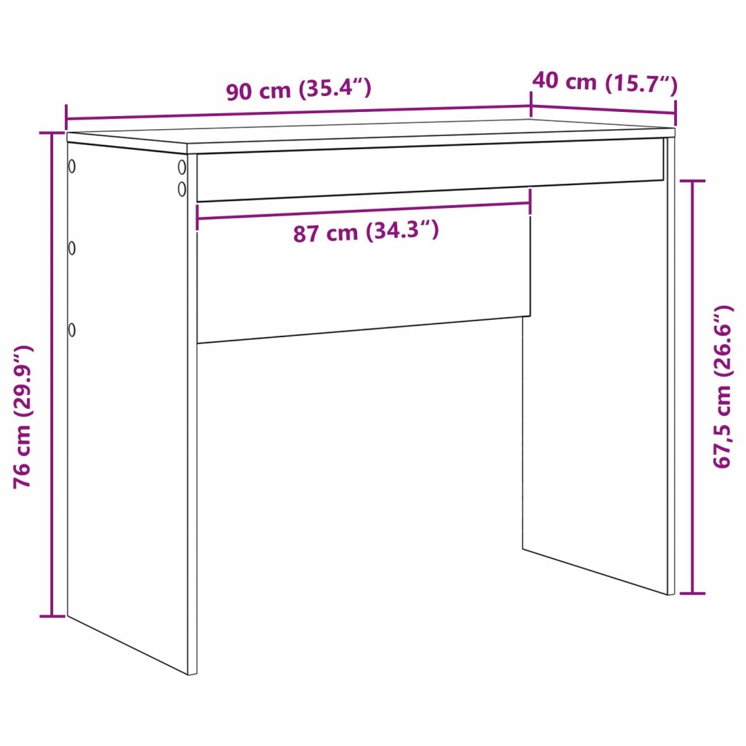 Kompaktowe wymiary idealne do małych przestrzeni